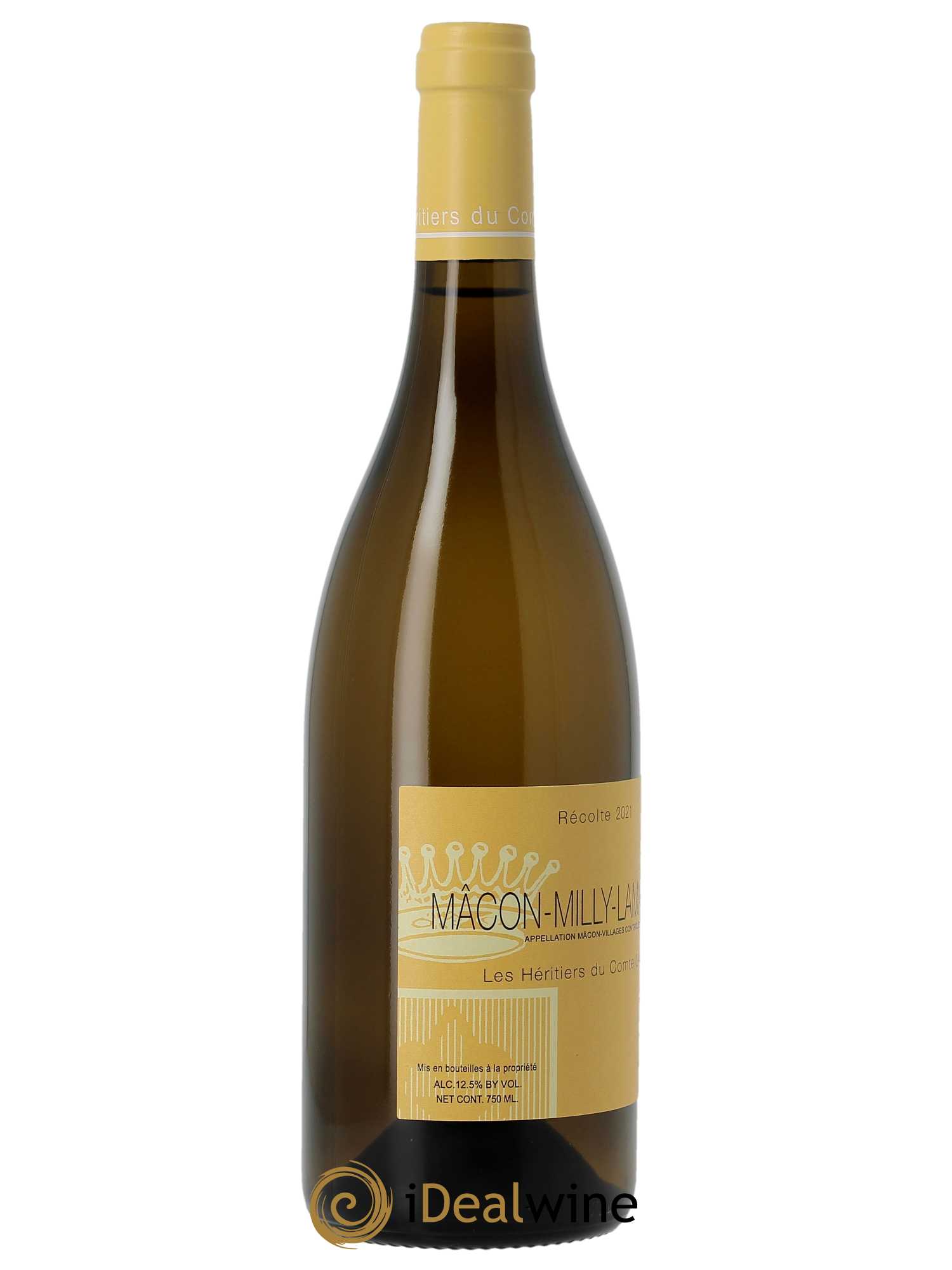 Mâcon Milly-Lamartine Héritiers du Comte Lafon (Domaine des) 2021 - Lot de 1 bouteille - 1