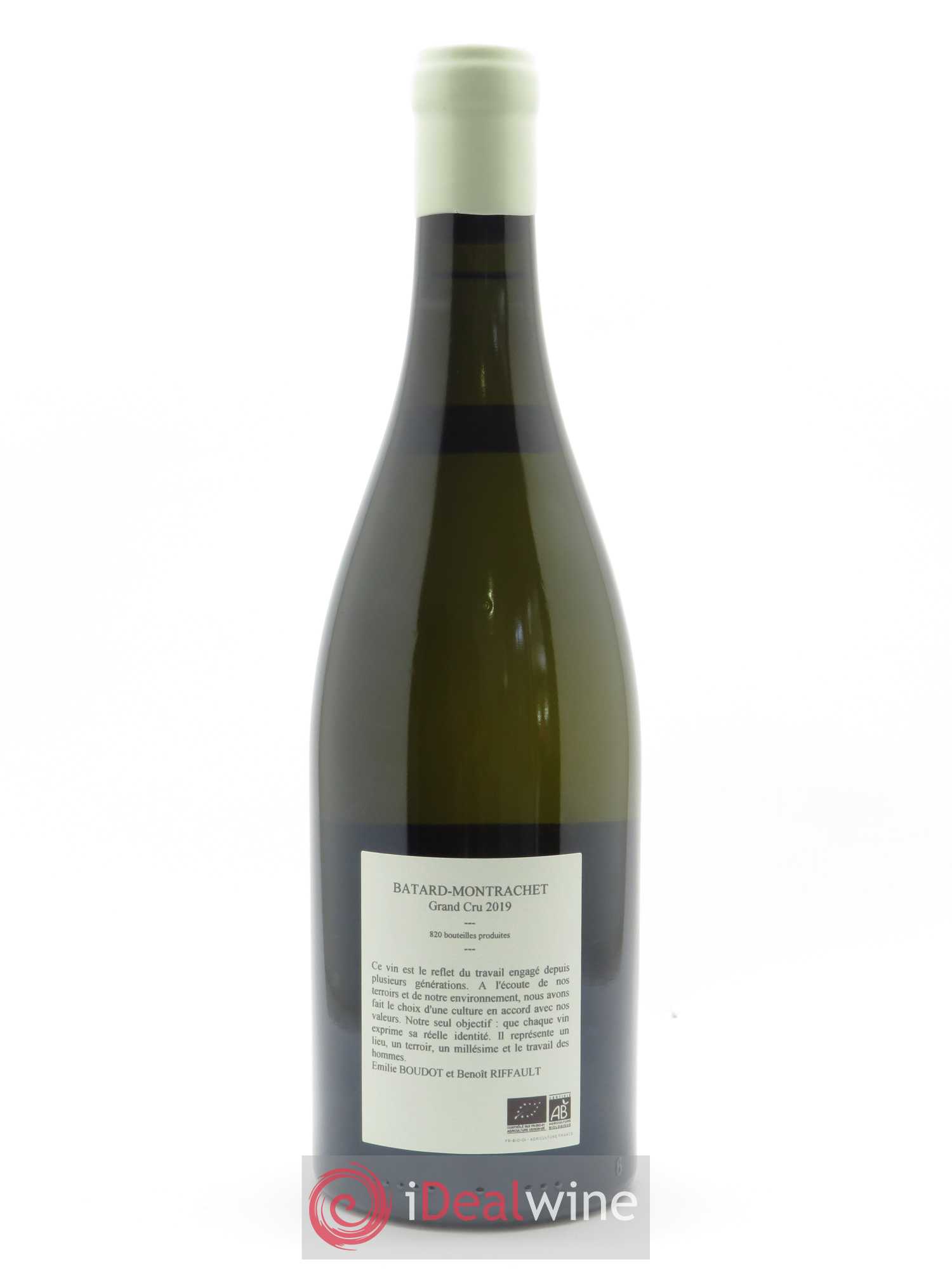 Bâtard-Montrachet Grand Cru Etienne Sauzet 2019 - Lot de 1 bouteille - 1