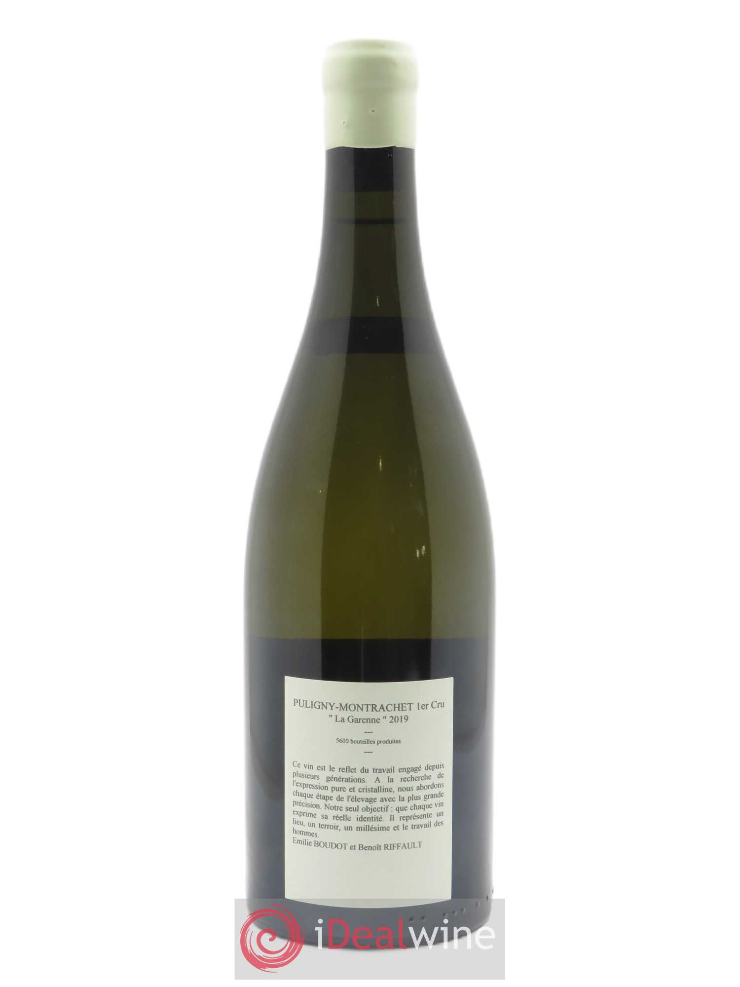 Puligny-Montrachet 1er Cru La Garenne Etienne Sauzet 2019 - Lot de 1 bouteille - 1