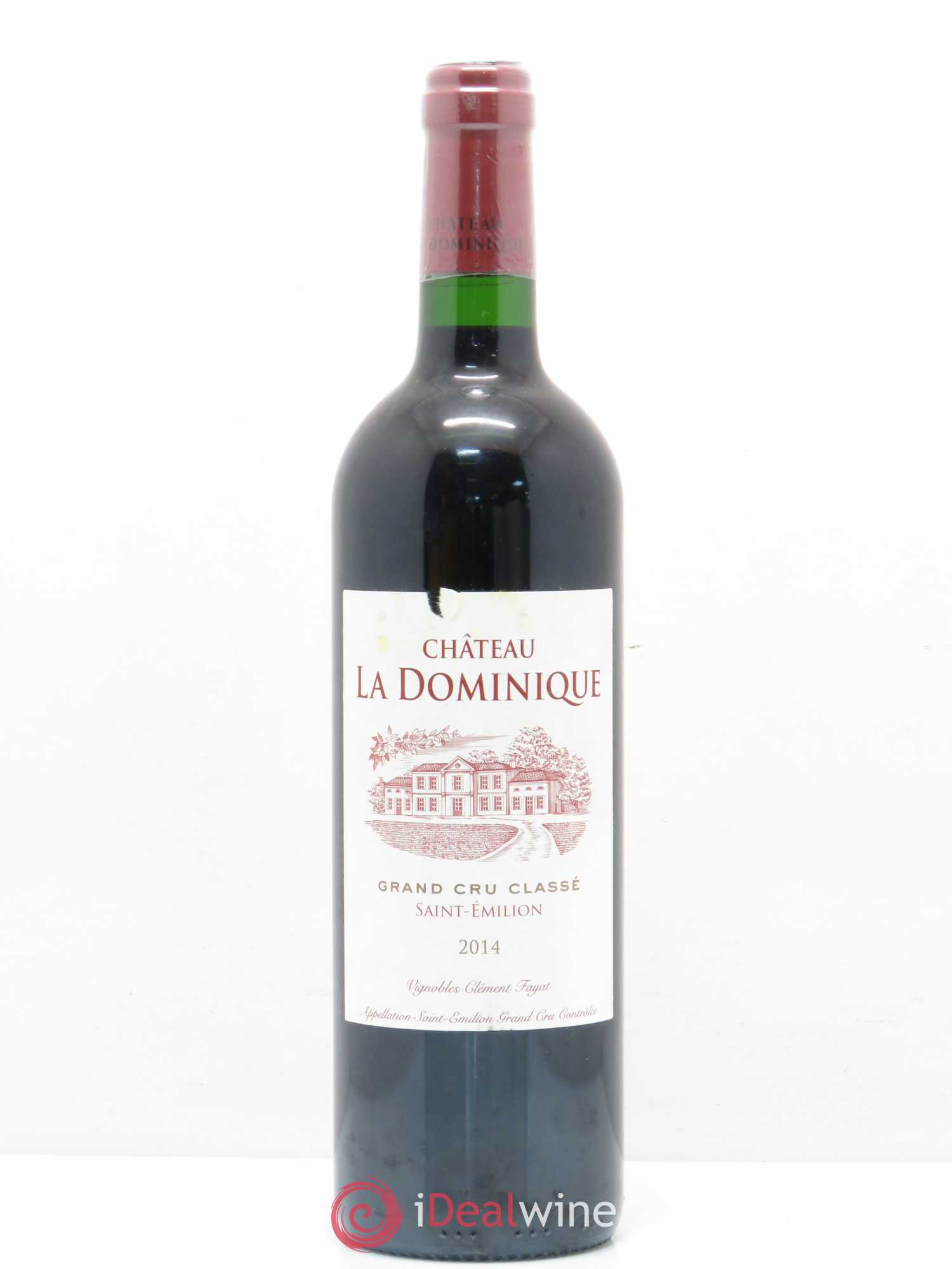 Château la Dominique Grand Cru Classé 2014 - Lot de 1 bouteille - 0