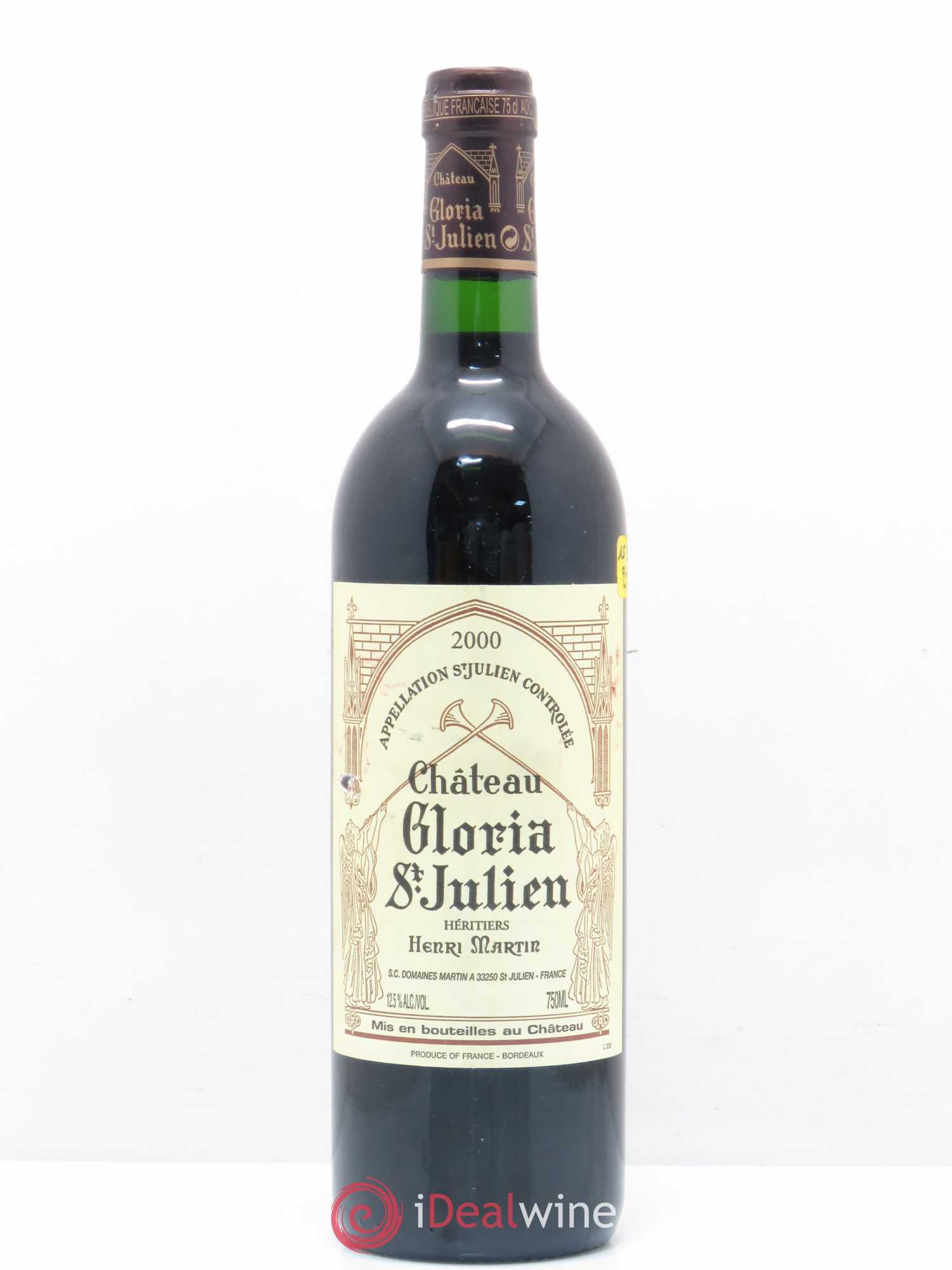 Château Gloria 2000 - Posten von 1 Flasche - 0