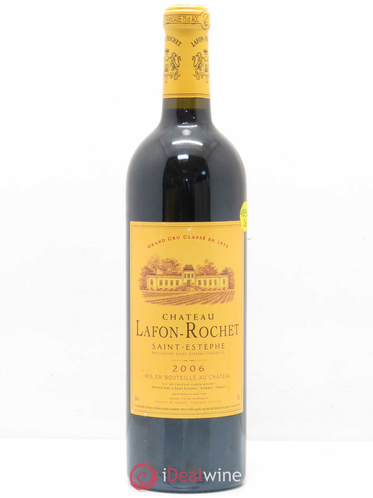 Château Lafon Rochet 4ème Grand Cru Classé 2006 - Lot de 1 bouteille - 0