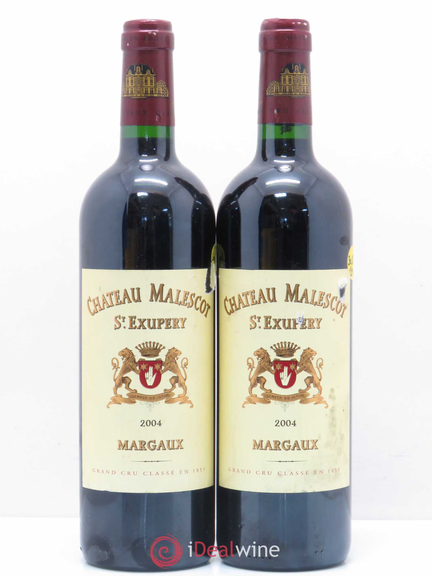 Château Malescot Saint-Exupéry 3ème Grand Cru Classé 2004 - Lot de 2 bouteilles - 0