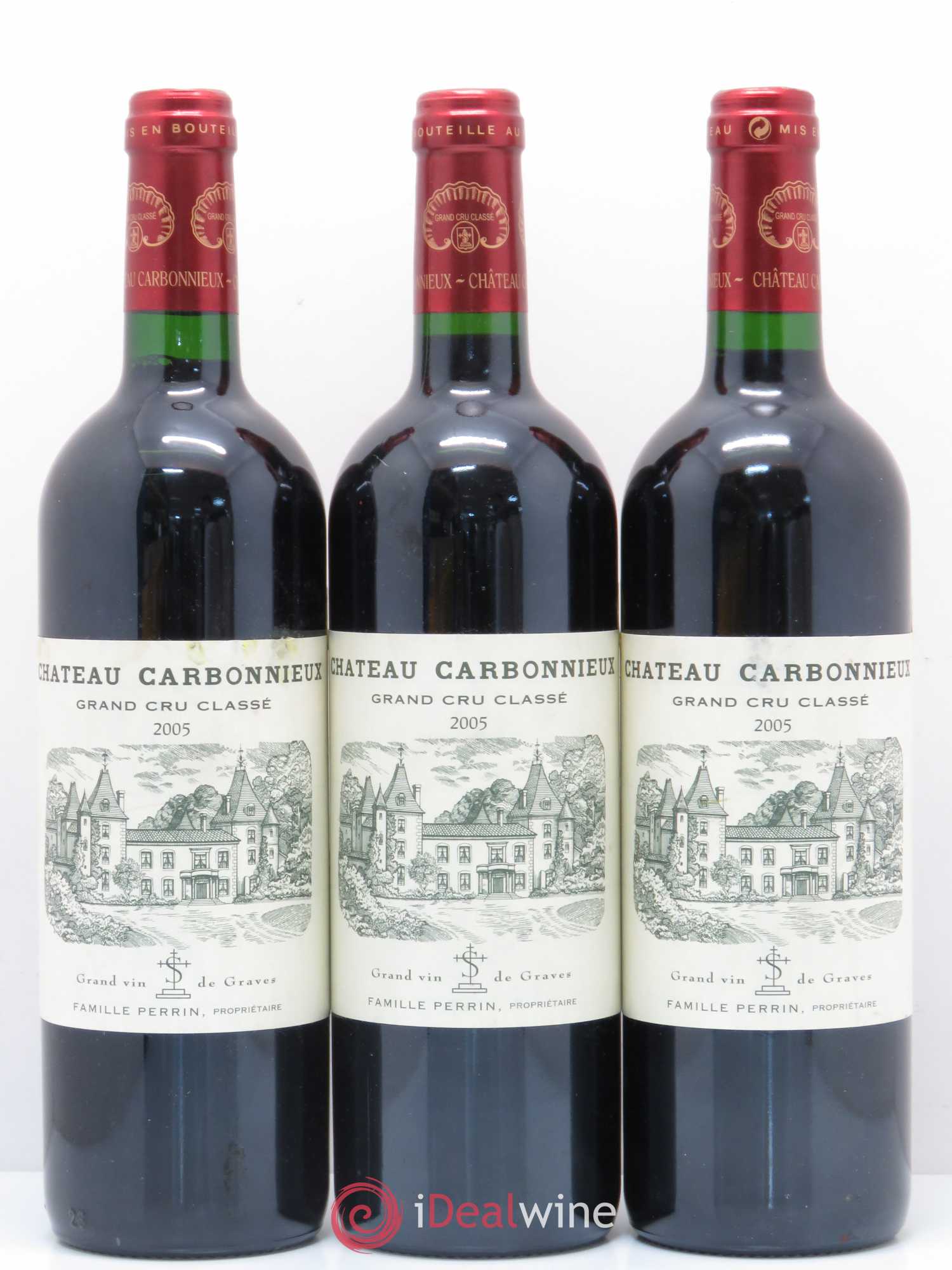 Château Carbonnieux Cru Classé de Graves 2005 - Lot de 6 bouteilles - 2