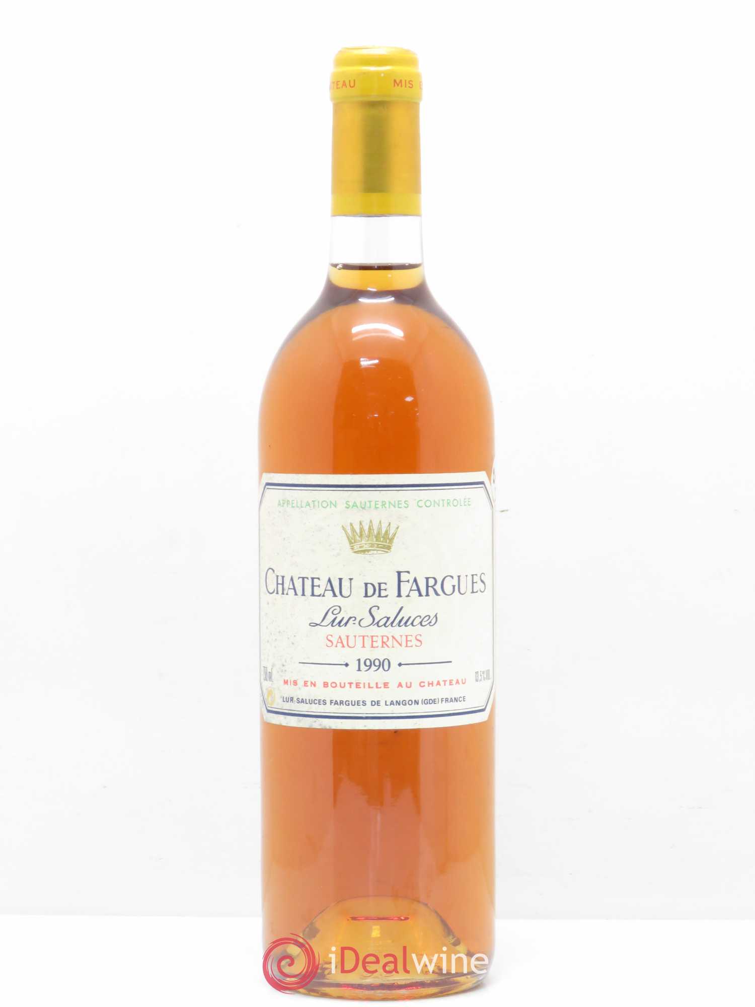 Château de Fargues 1990 - Lot of 1 bottle - 0