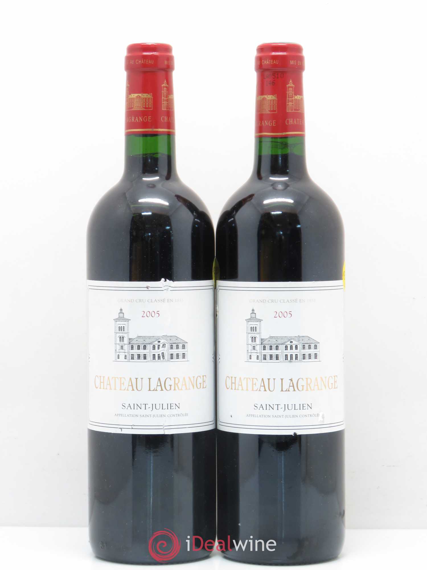 Château Lagrange 3ème Grand Cru Classé 2005 - Lot de 2 bouteilles - 0
