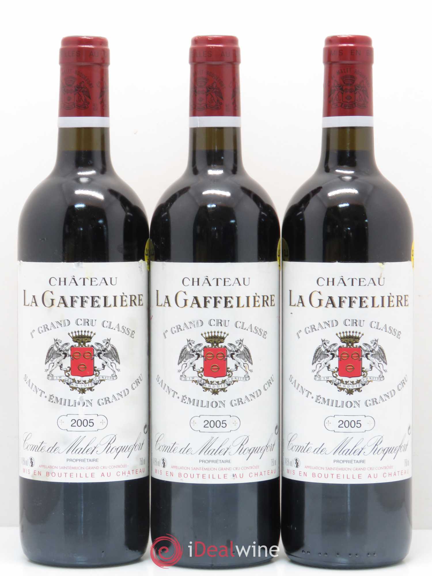 Château la Gaffelière 1er Grand Cru Classé B 2005 - Lot de 6 bouteilles - 1