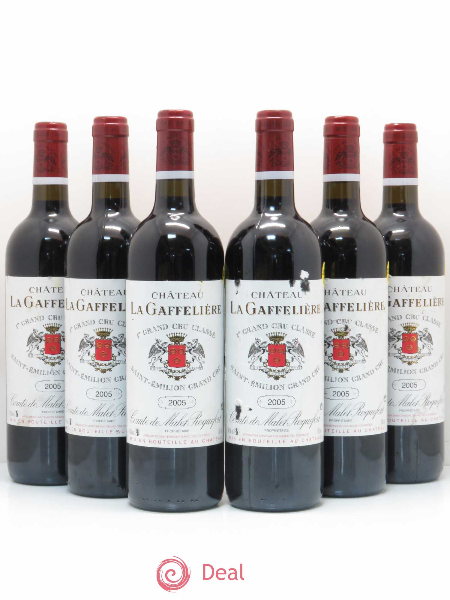 Château la Gaffelière 1er Grand Cru Classé B 2005 - Lot de 6 bouteilles - 0