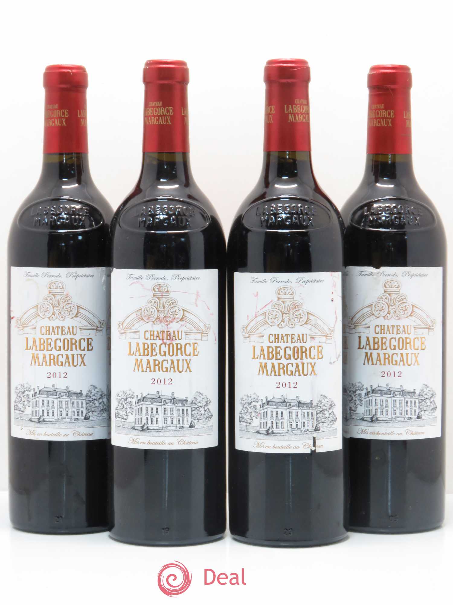 Château Labegorce Cru Bourgeois 2012 - Lot de 4 bouteilles - 0