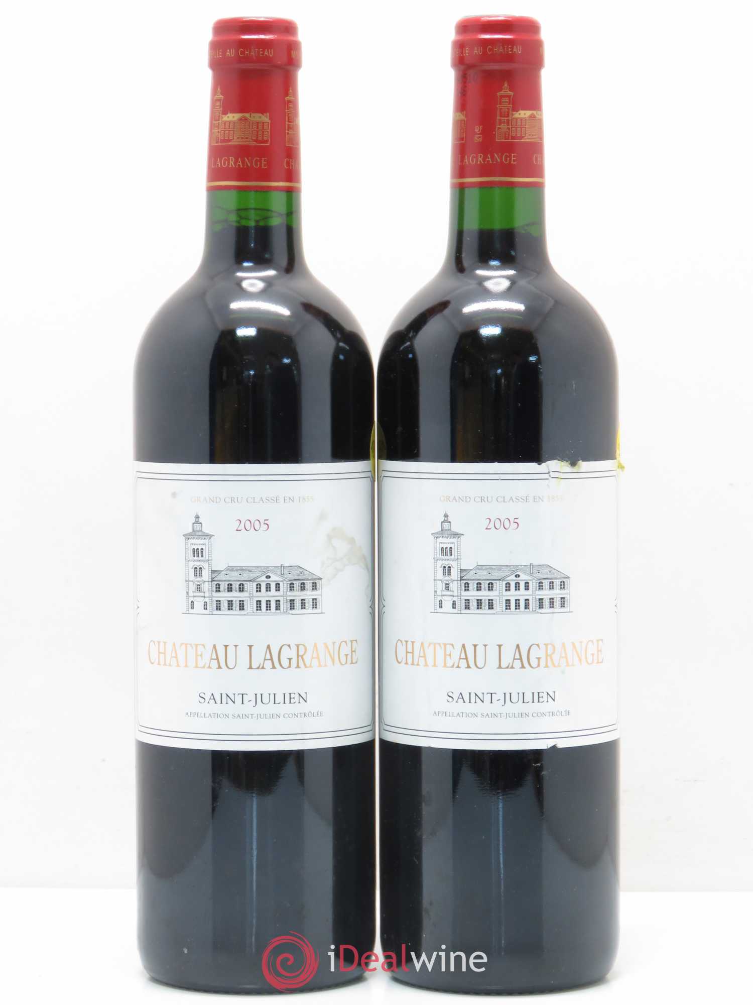 Château Lagrange 3ème Grand Cru Classé 2005 - Lot de 2 bouteilles - 0