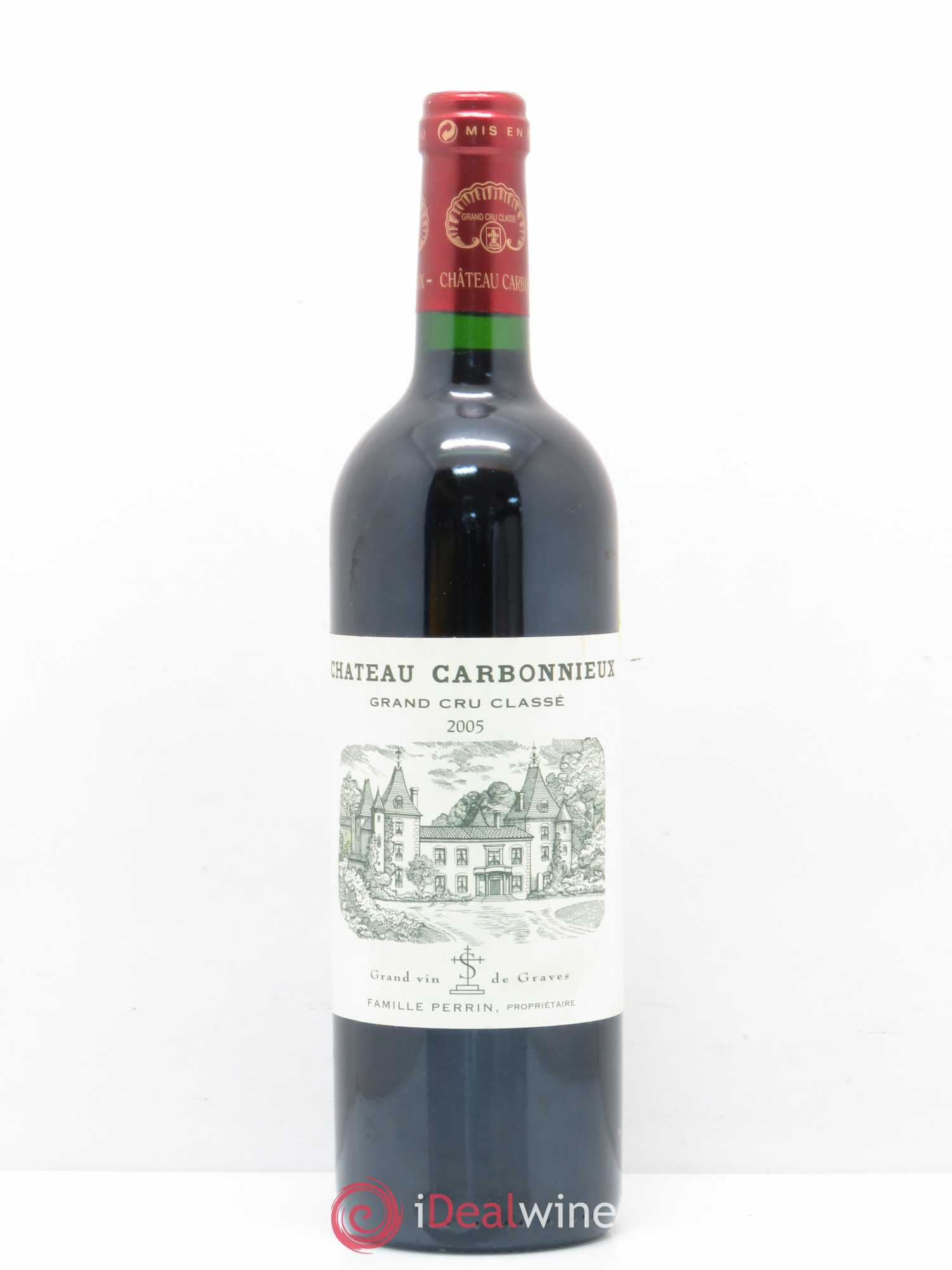 Château Carbonnieux Cru Classé de Graves 2005 - Lot de 1 bouteille - 0