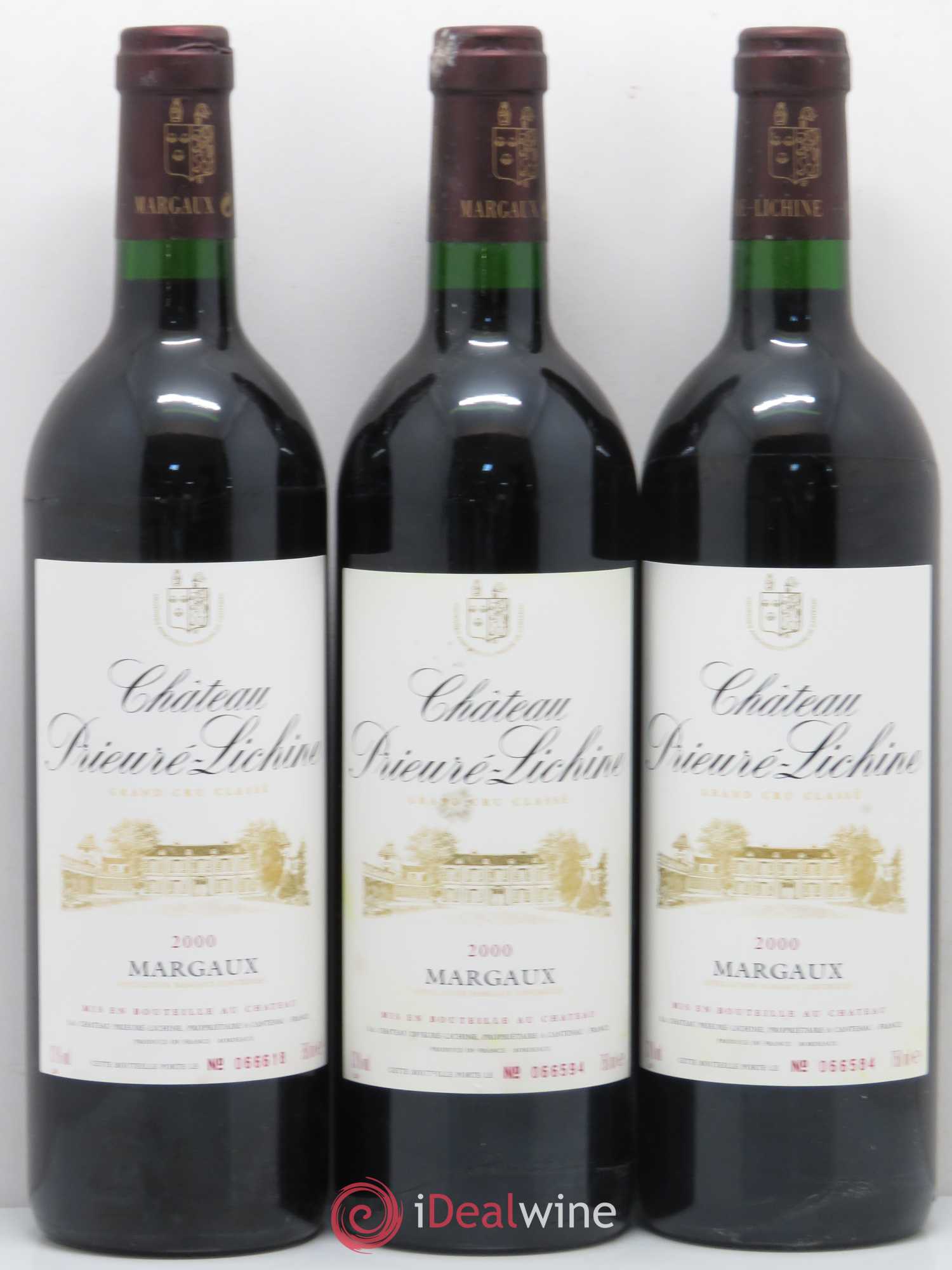 Château Prieuré Lichine 4ème Grand Cru Classé 2000 - Lot de 12 bouteilles - 4