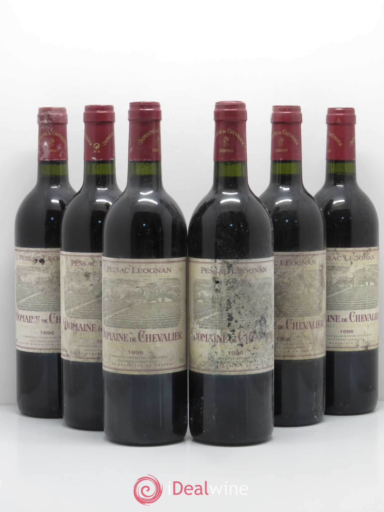 Domaine de Chevalier Cru Classé de Graves 1996 - Lot de 6 bouteilles - 0