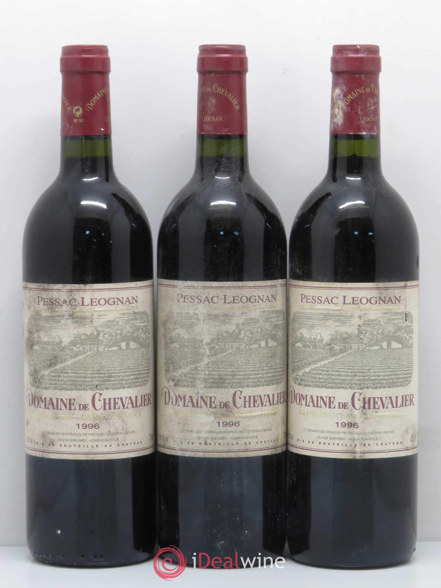 Domaine de Chevalier Cru Classé de Graves 1996 - Lot de 12 bouteilles - 2