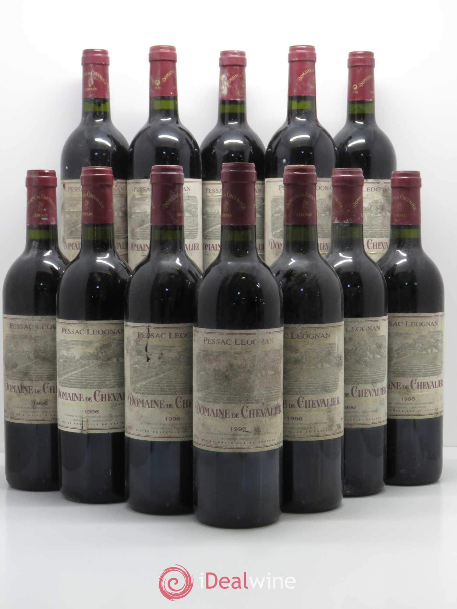 Domaine de Chevalier Cru Classé de Graves 1996 - Lot de 12 bouteilles - 0