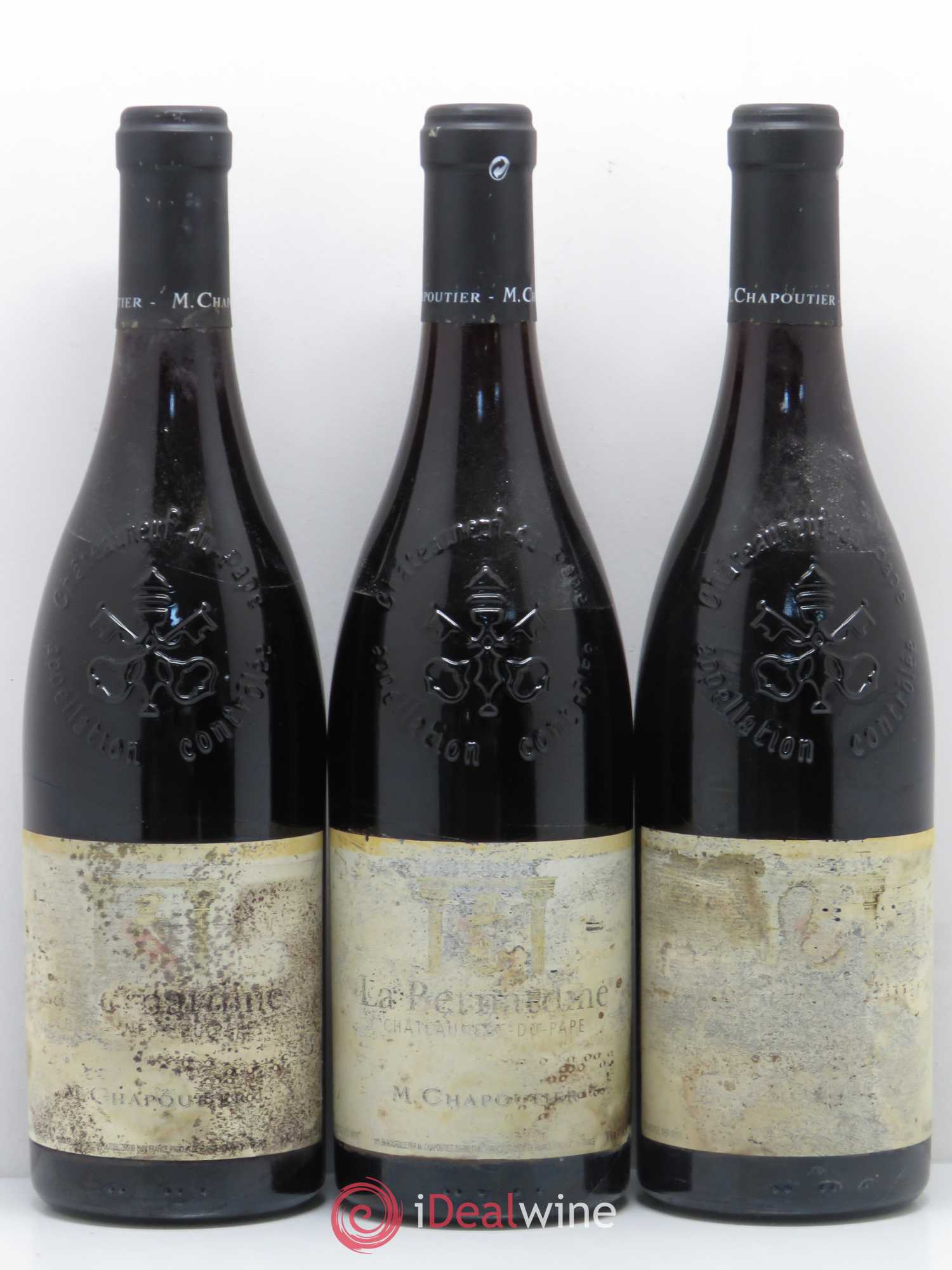 Châteauneuf-du-Pape La Bernardine Chapoutier 2005 - Lot de 3 bouteilles - 0