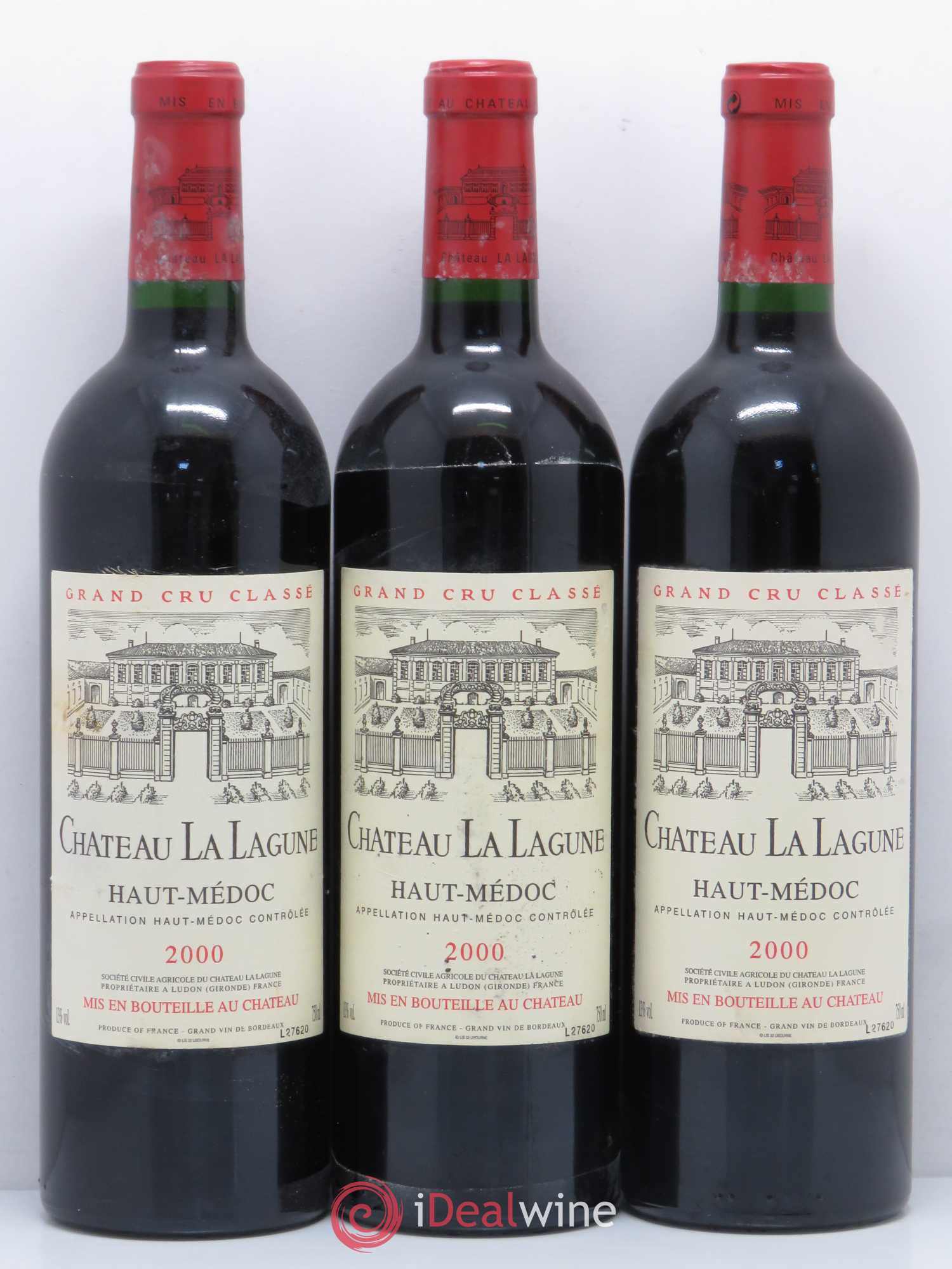 Château la Lagune 3ème Grand Cru Classé 2000 - Lot de 12 bouteilles - 3