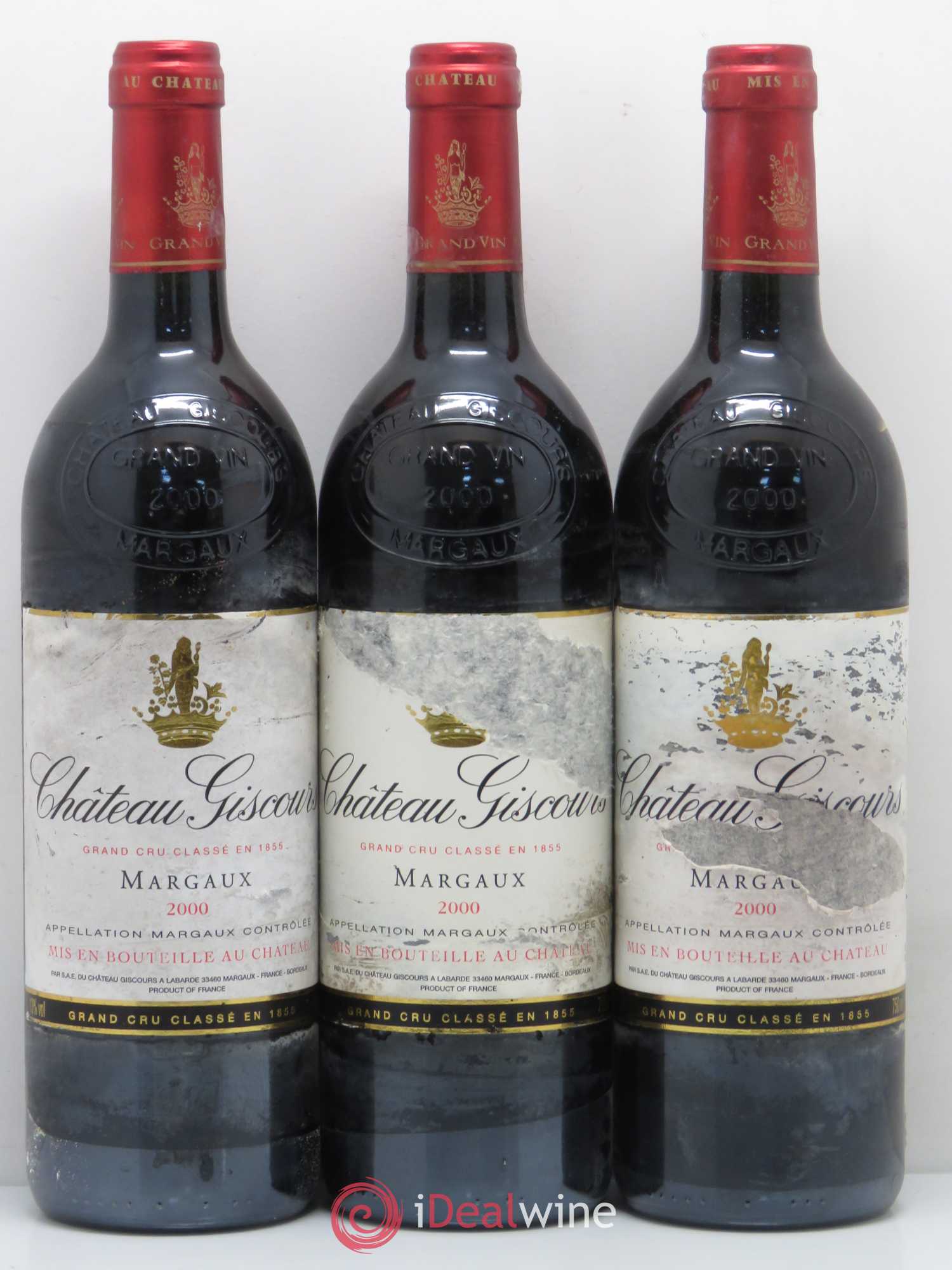 Château Giscours 3ème Grand Cru Classé 2000 - Lot de 12 bouteilles - 1