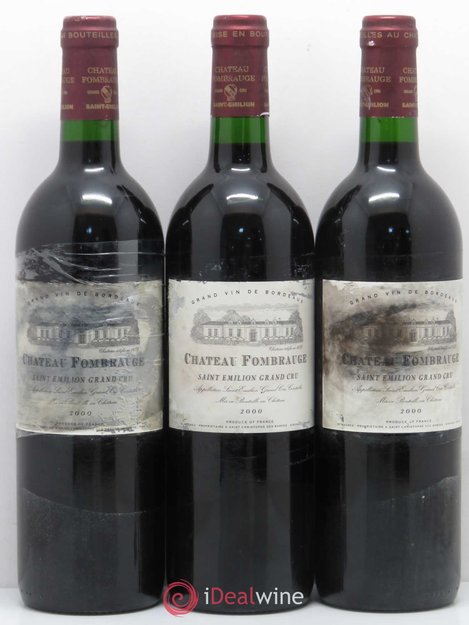 Château Fombrauge Grand Cru Classé 2000 - Lot de 12 bouteilles - 4