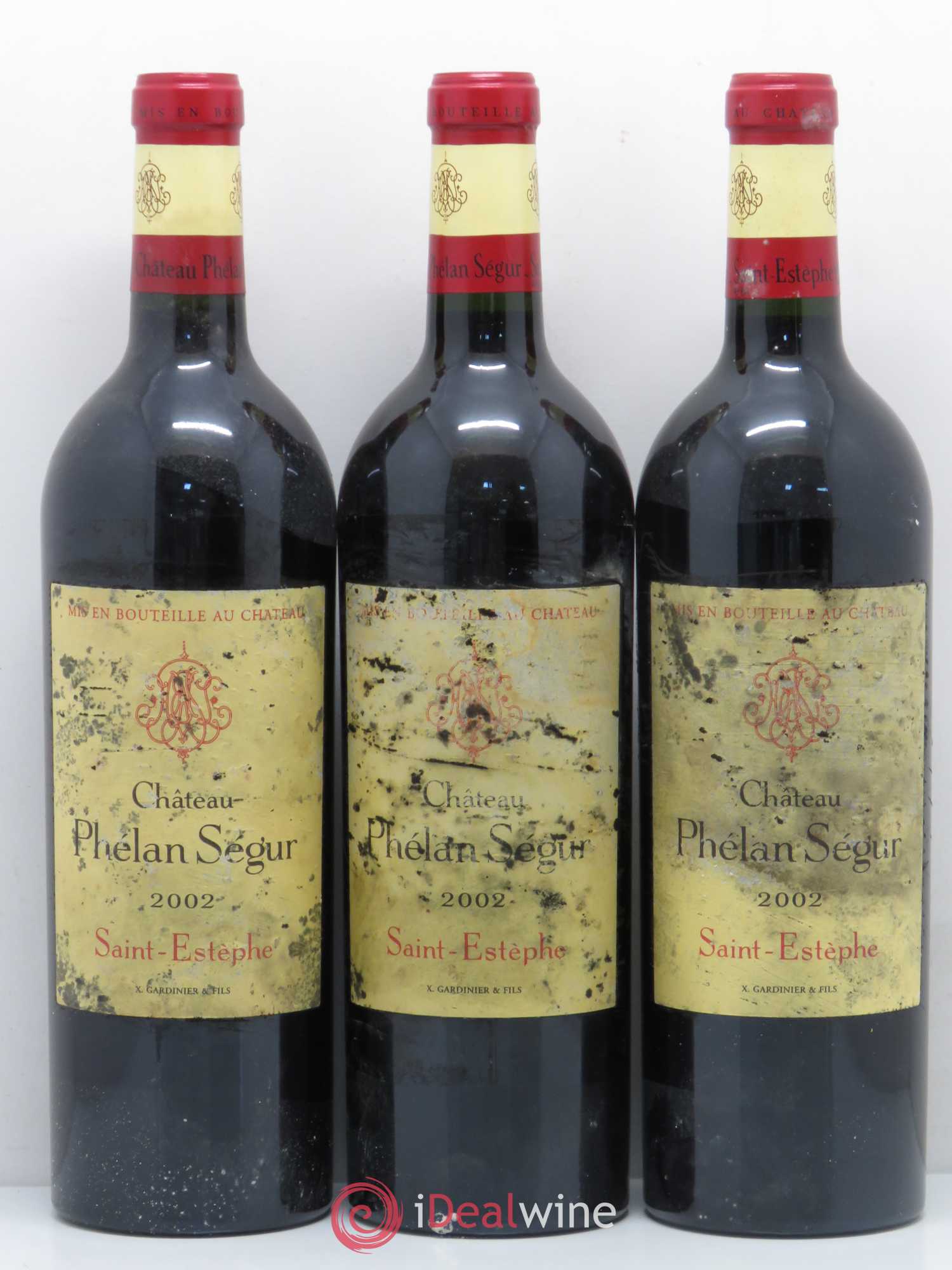 Château Phélan Ségur 2002 - Lot de 12 bouteilles - 3