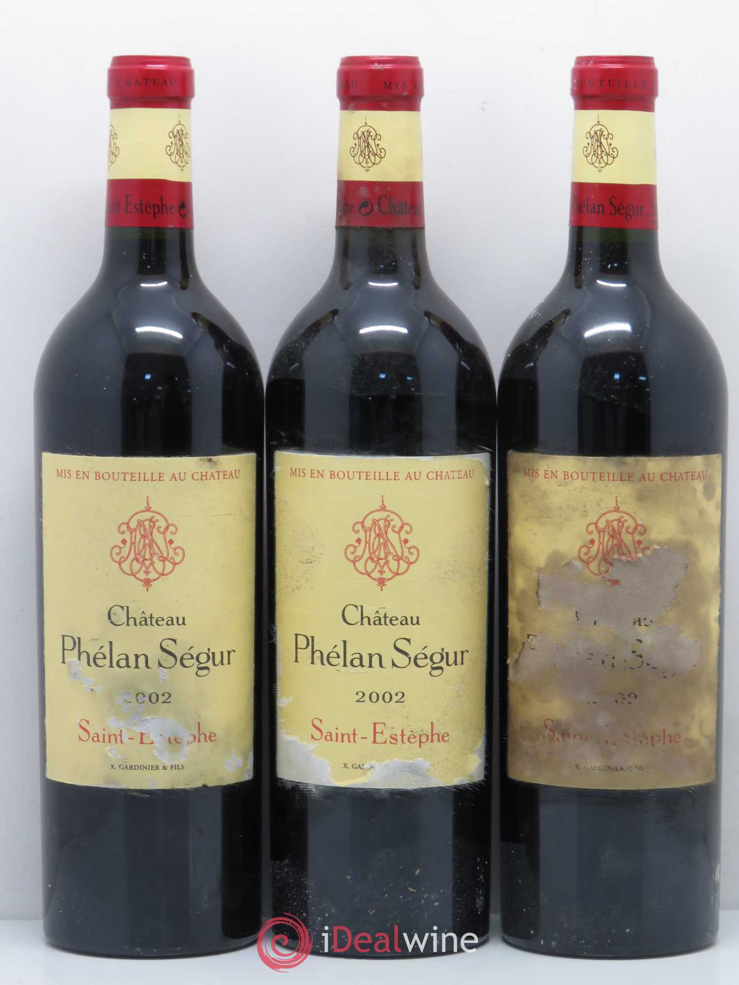 Château Phélan Ségur 2002 - Lot de 12 bouteilles - 4