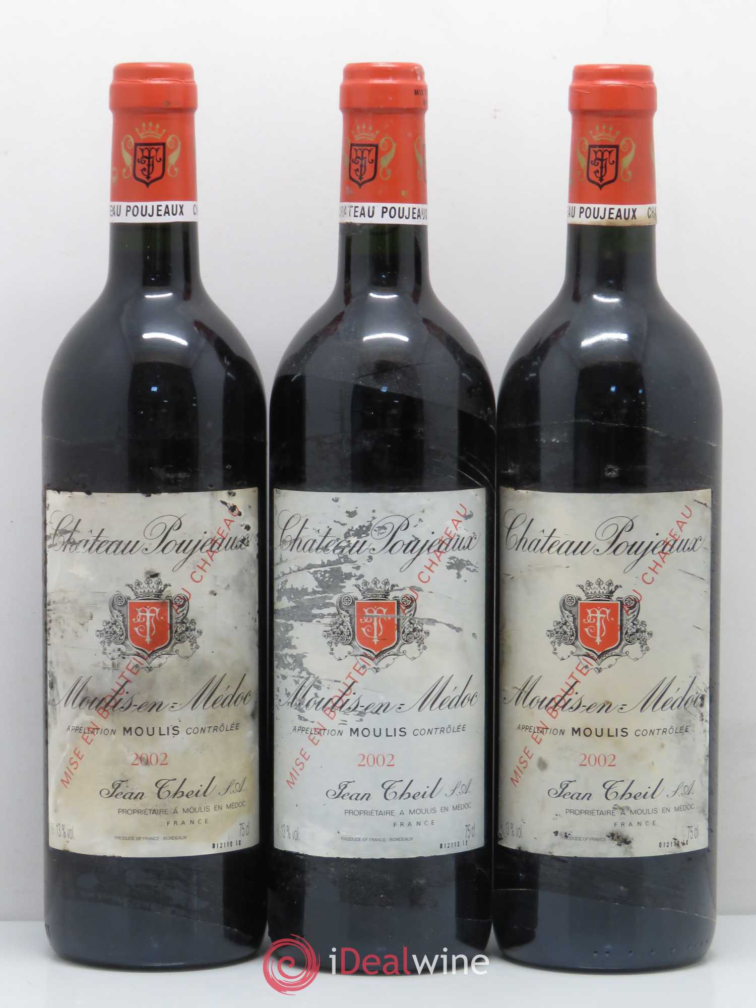 Château Poujeaux 2002 - Lot de 12 bouteilles - 3