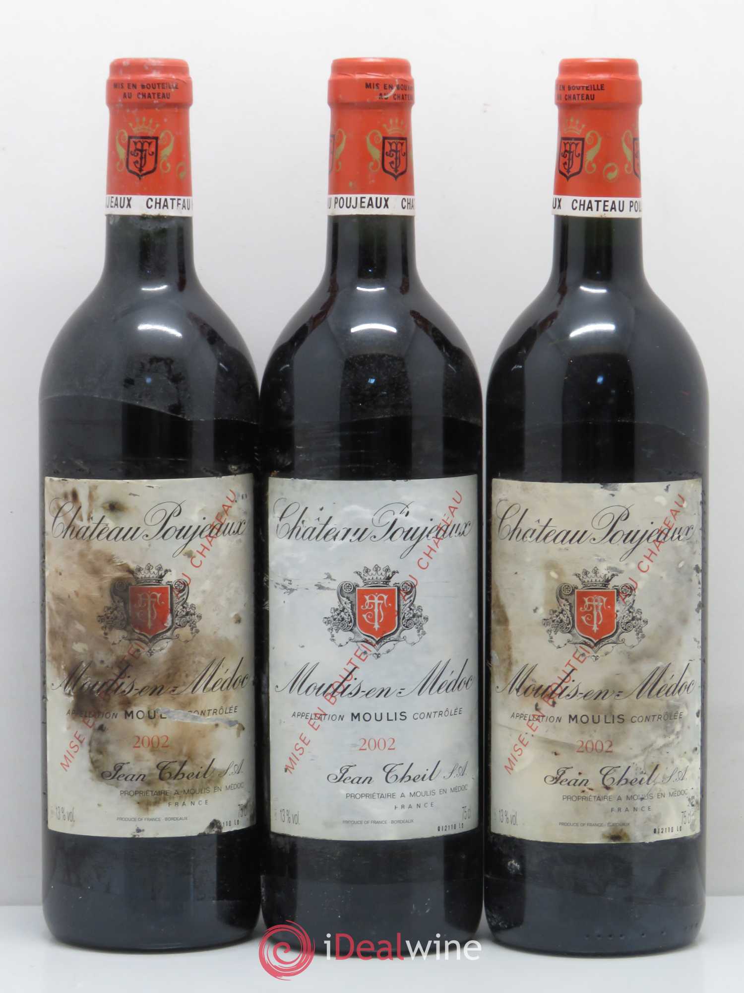 Château Poujeaux 2002 - Lot de 12 bouteilles - 4