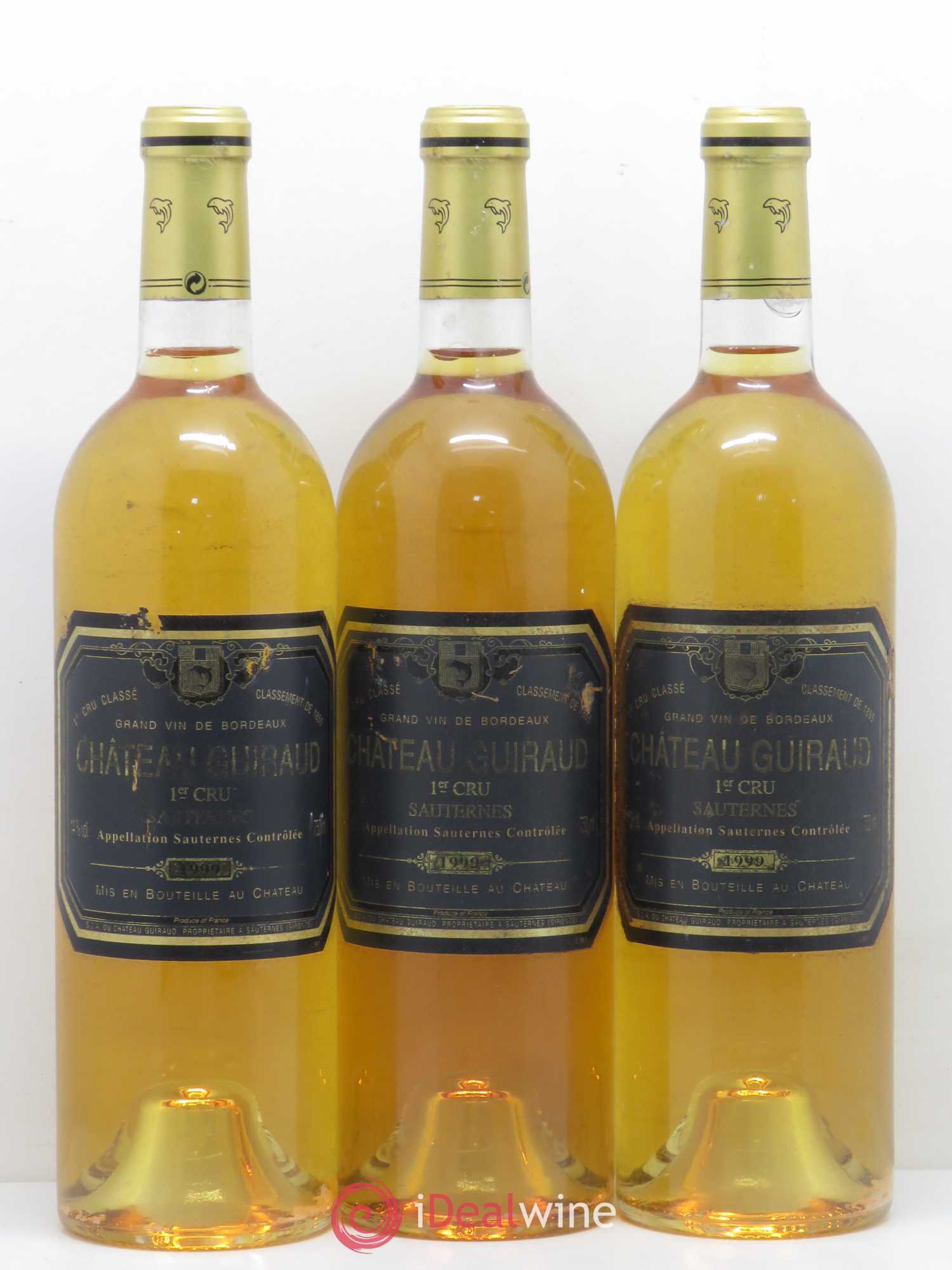 Château Guiraud 1er Grand Cru Classé 1999 - Lotto di 12 bottiglie - 3