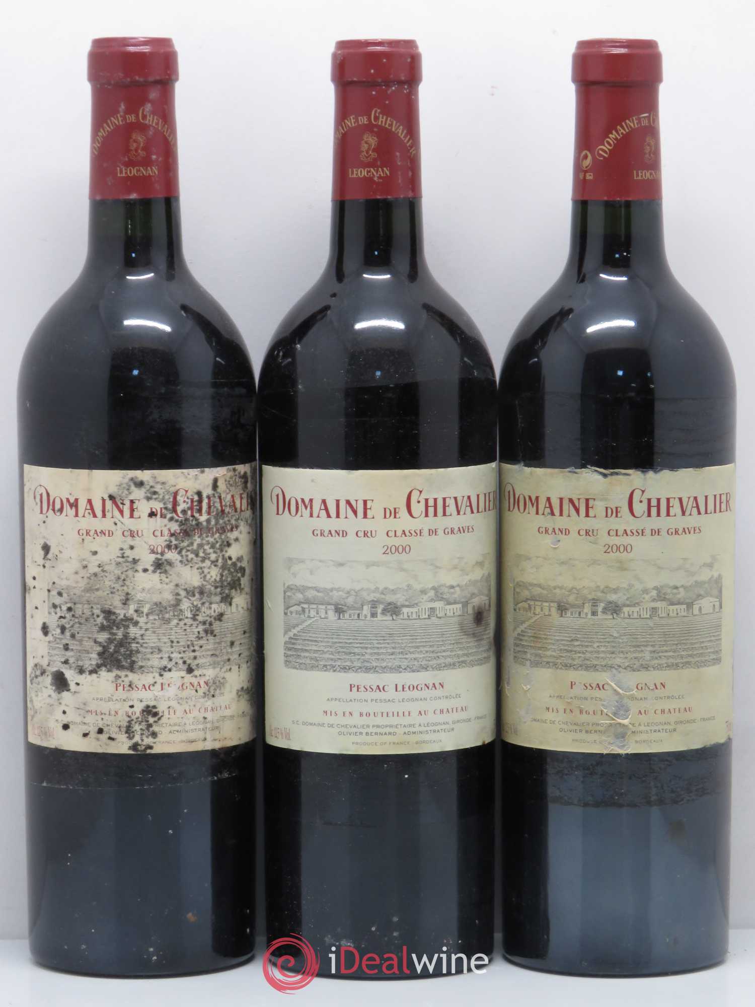 Domaine de Chevalier Cru Classé de Graves 2000 - Lot de 12 bouteilles - 2