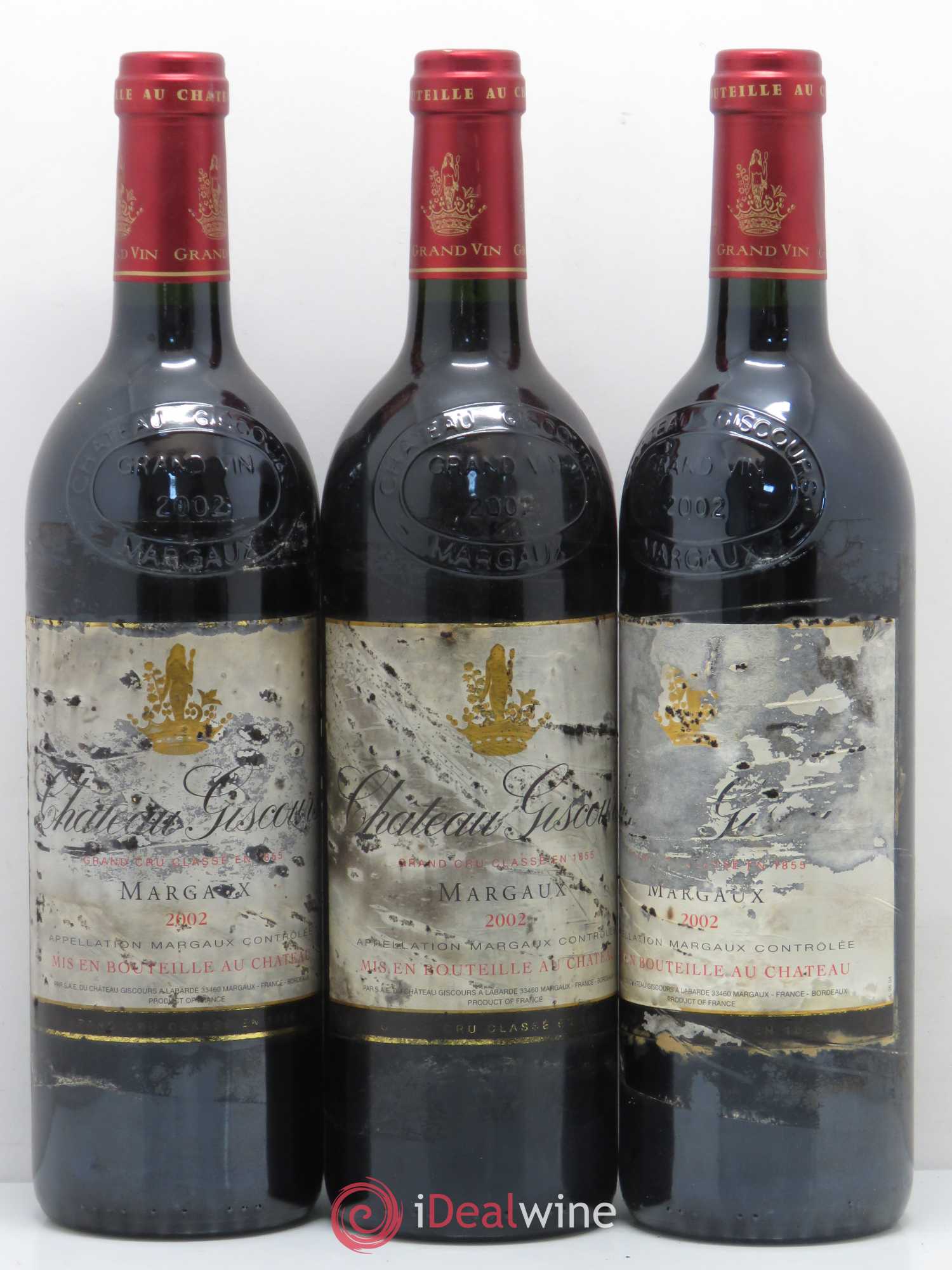 Château Giscours 3ème Grand Cru Classé 2002 - Lot de 12 bouteilles - 4