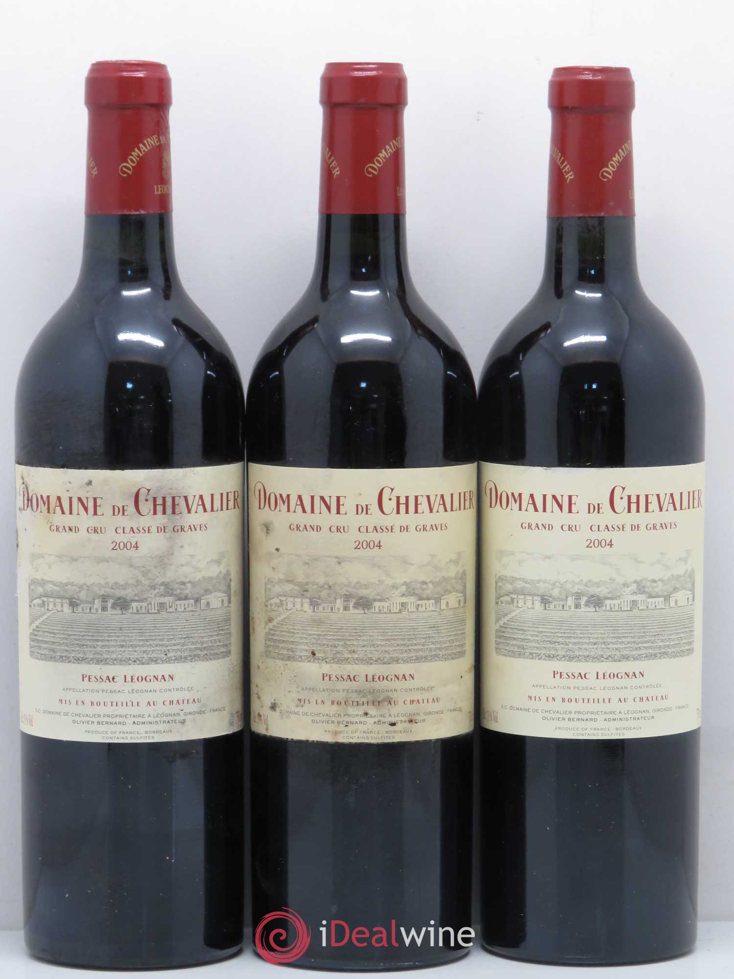 Domaine de Chevalier Cru Classé de Graves 2004 - Lot de 12 bouteilles - 2