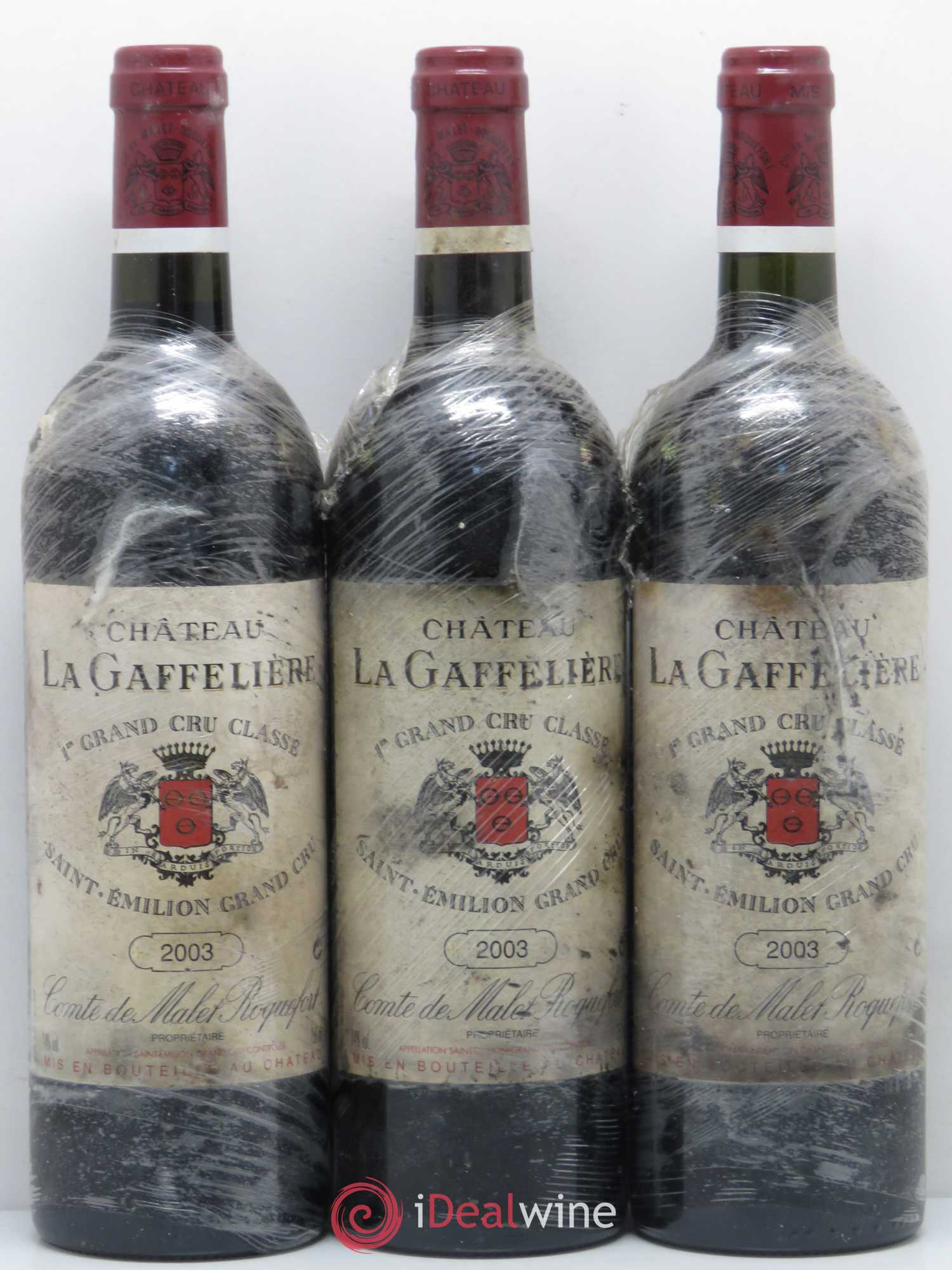 Château la Gaffelière 1er Grand Cru Classé B 2003 - Lot de 12 bouteilles - 4