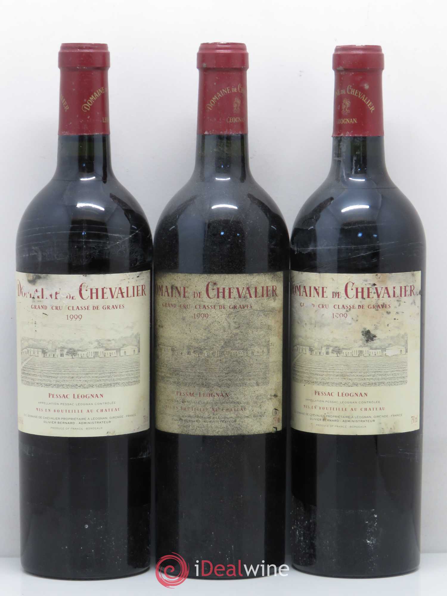 Domaine de Chevalier Cru Classé de Graves 1999 - Lot de 12 bouteilles - 1