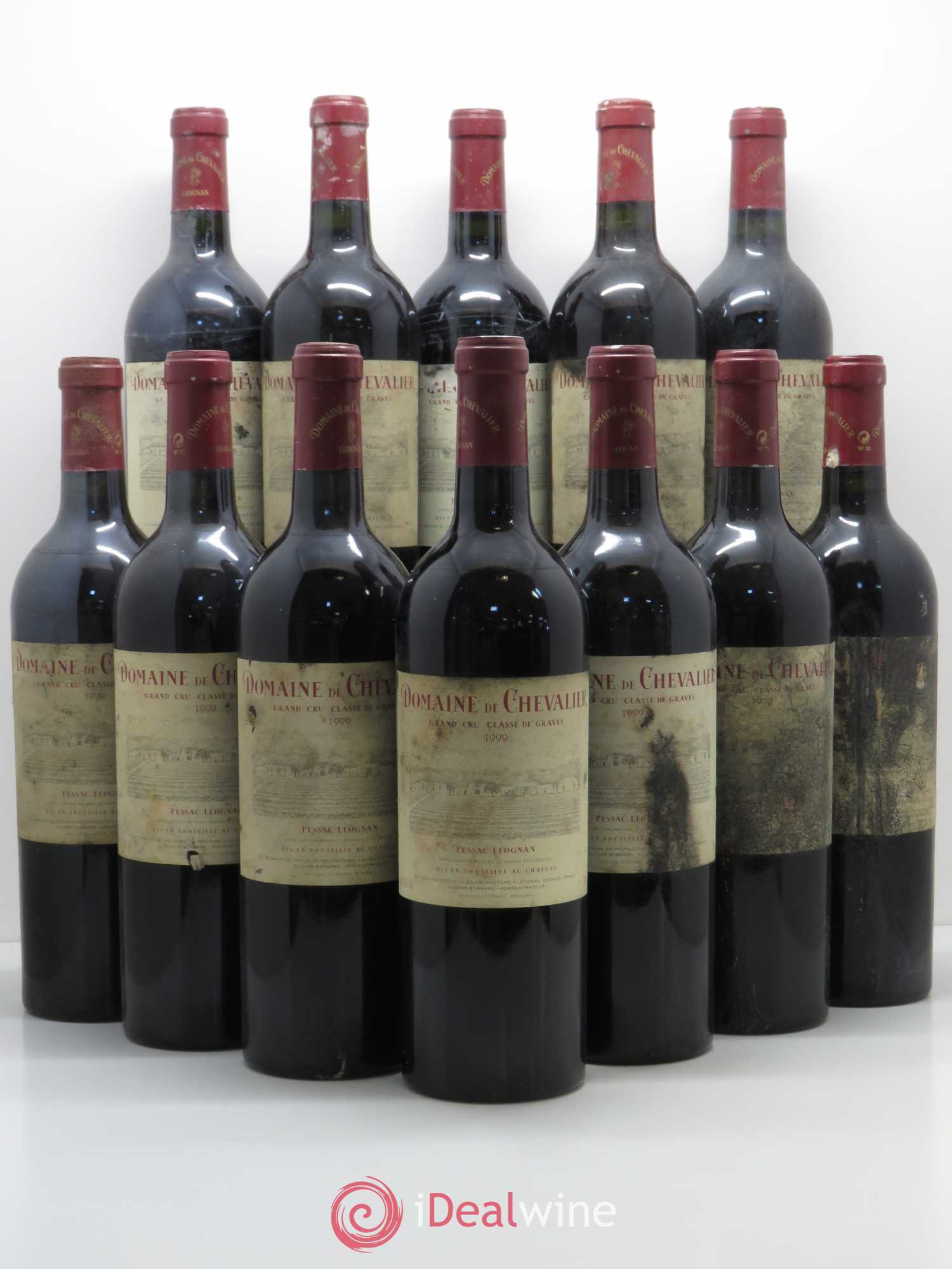 Domaine de Chevalier Cru Classé de Graves 1999 - Lot de 12 bouteilles - 0