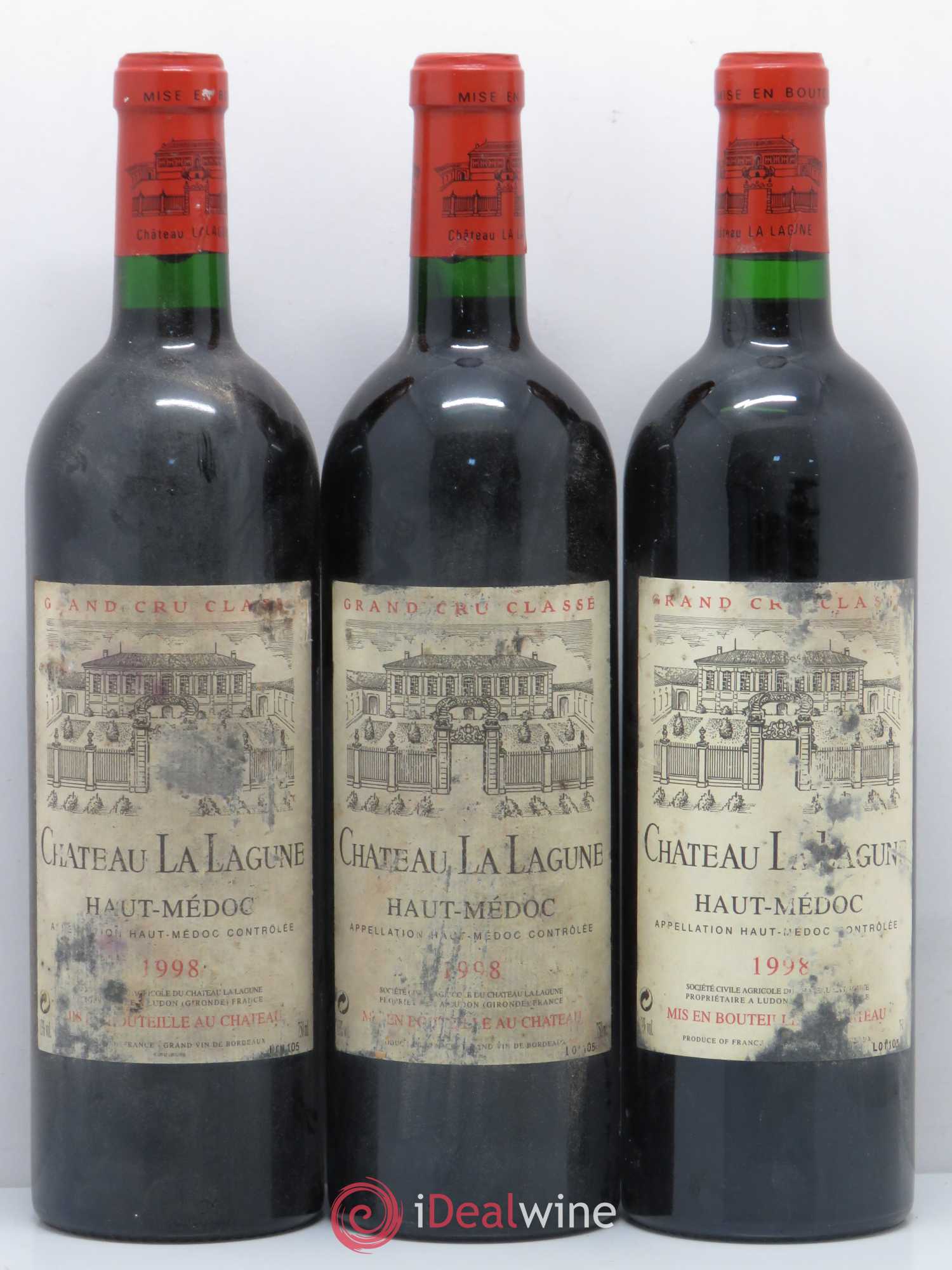 Château la Lagune 3ème Grand Cru Classé 1998 - Lot de 12 bouteilles - 3