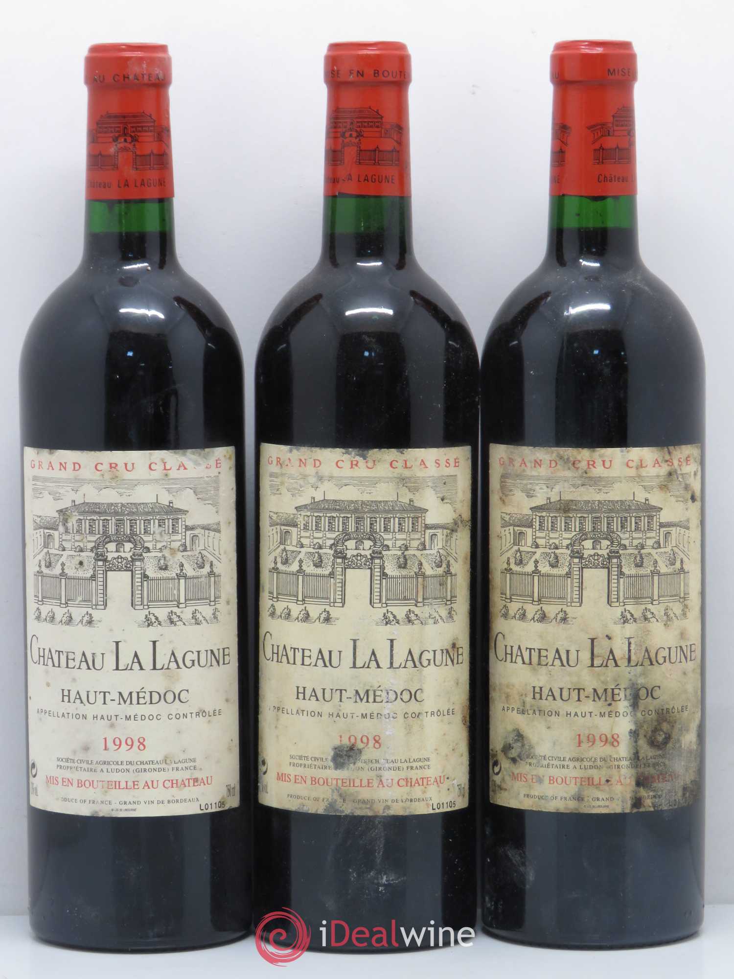 Château la Lagune 3ème Grand Cru Classé 1998 - Lot de 12 bouteilles - 4