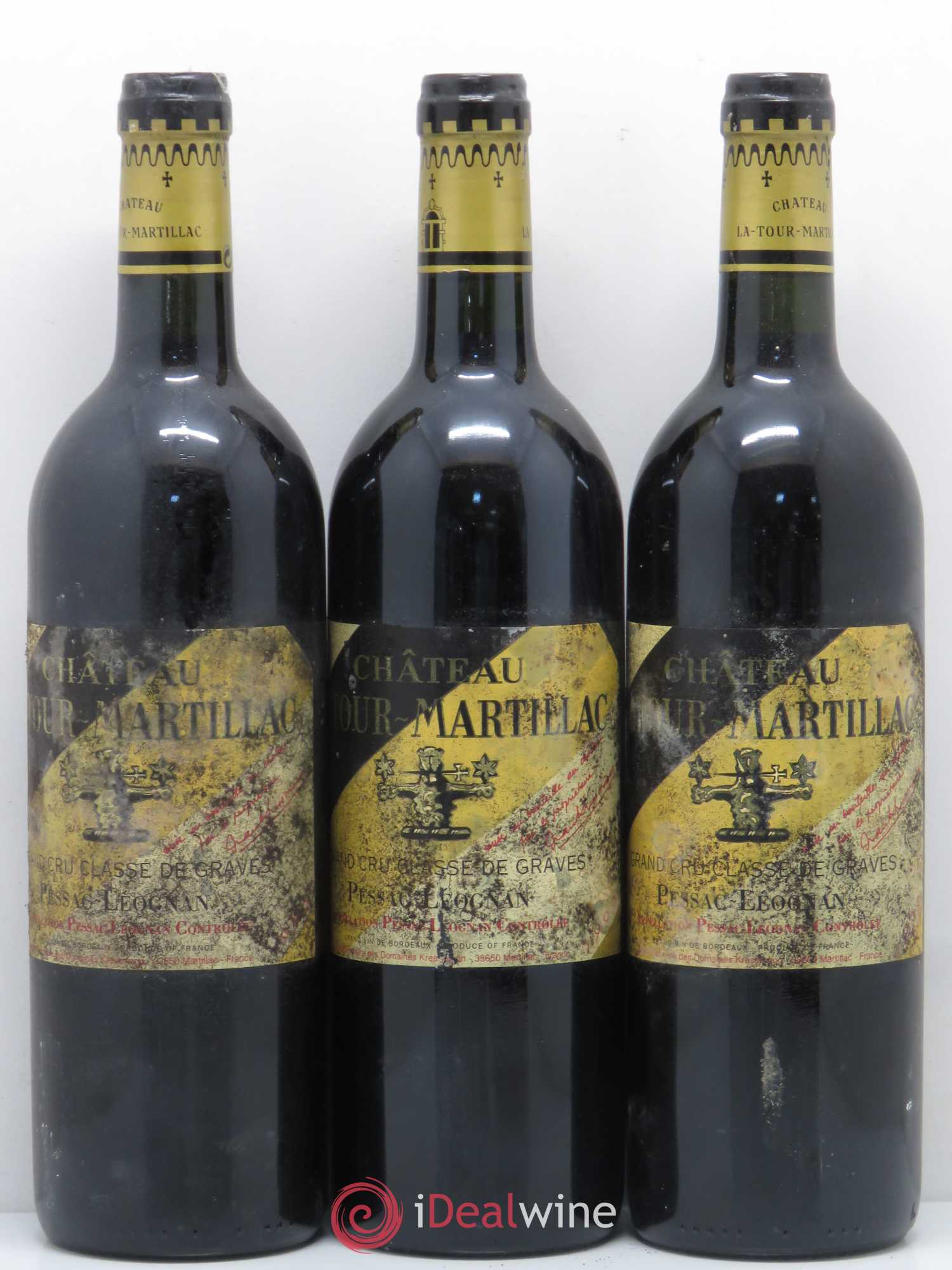 Château Latour-Martillac Cru Classé de Graves 1999 - Lot de 12 bouteilles - 2