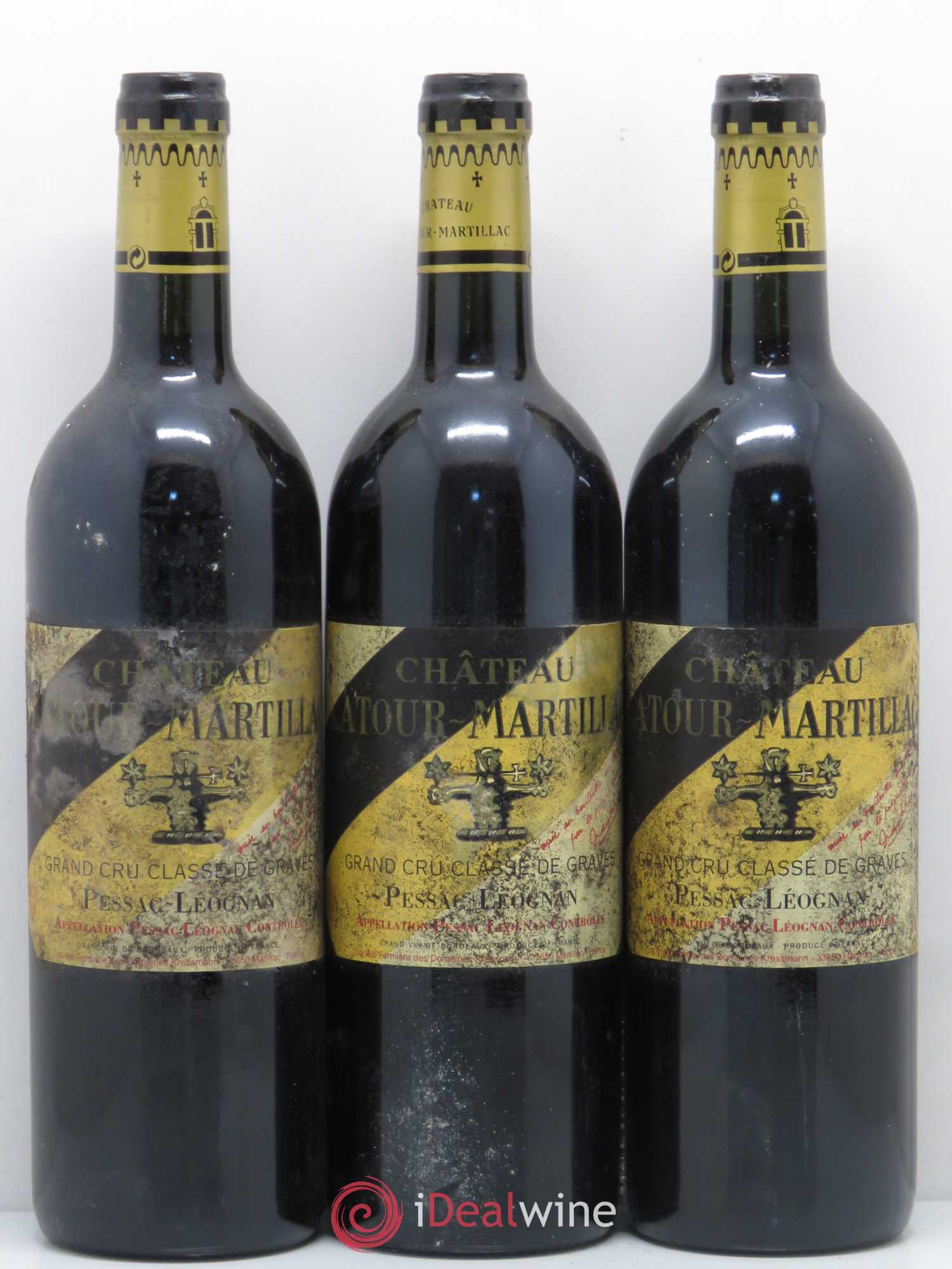 Château Latour-Martillac Cru Classé de Graves 1999 - Lot de 12 bouteilles - 3