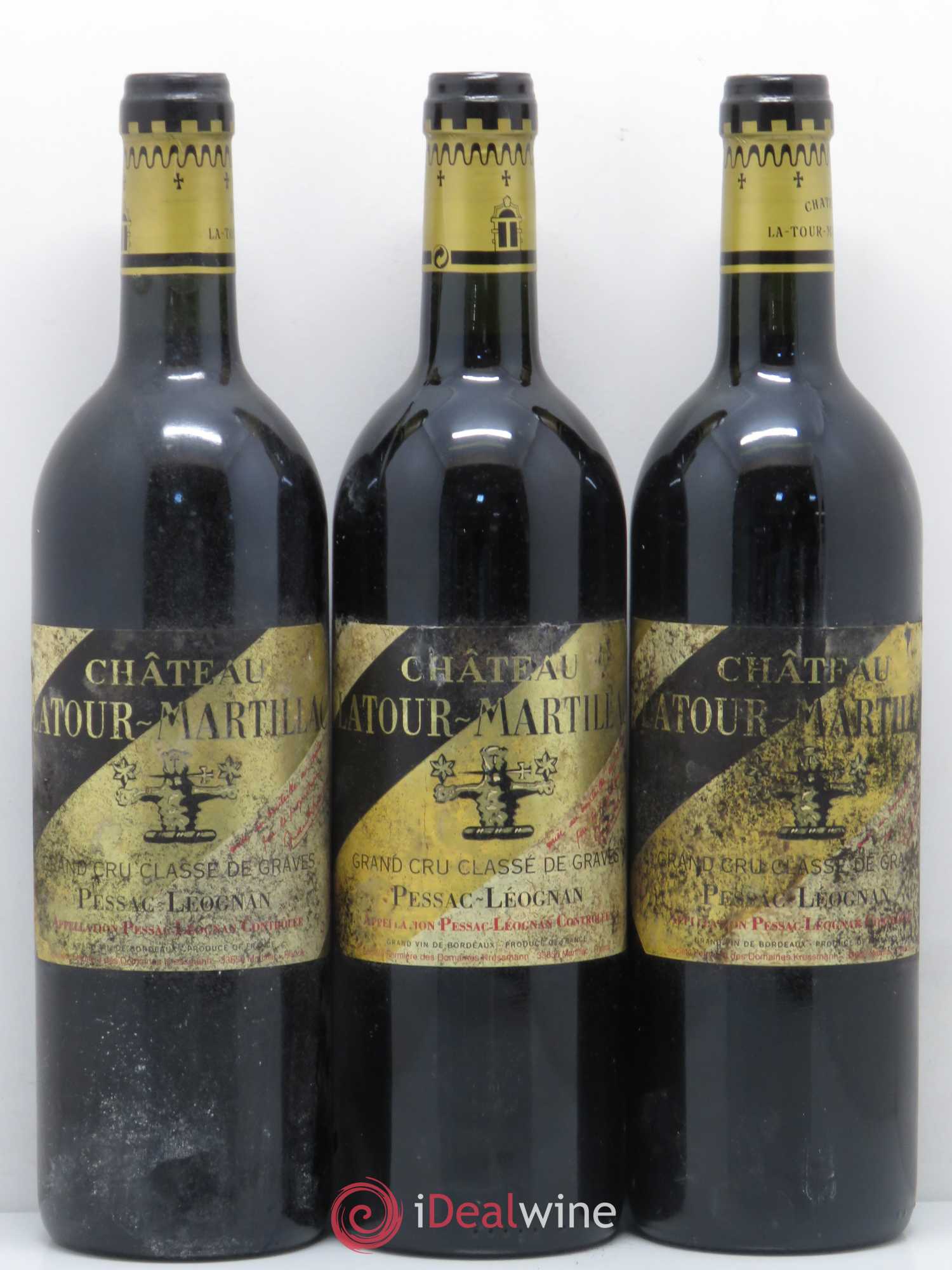 Château Latour-Martillac Cru Classé de Graves 1999 - Lot de 12 bouteilles - 4