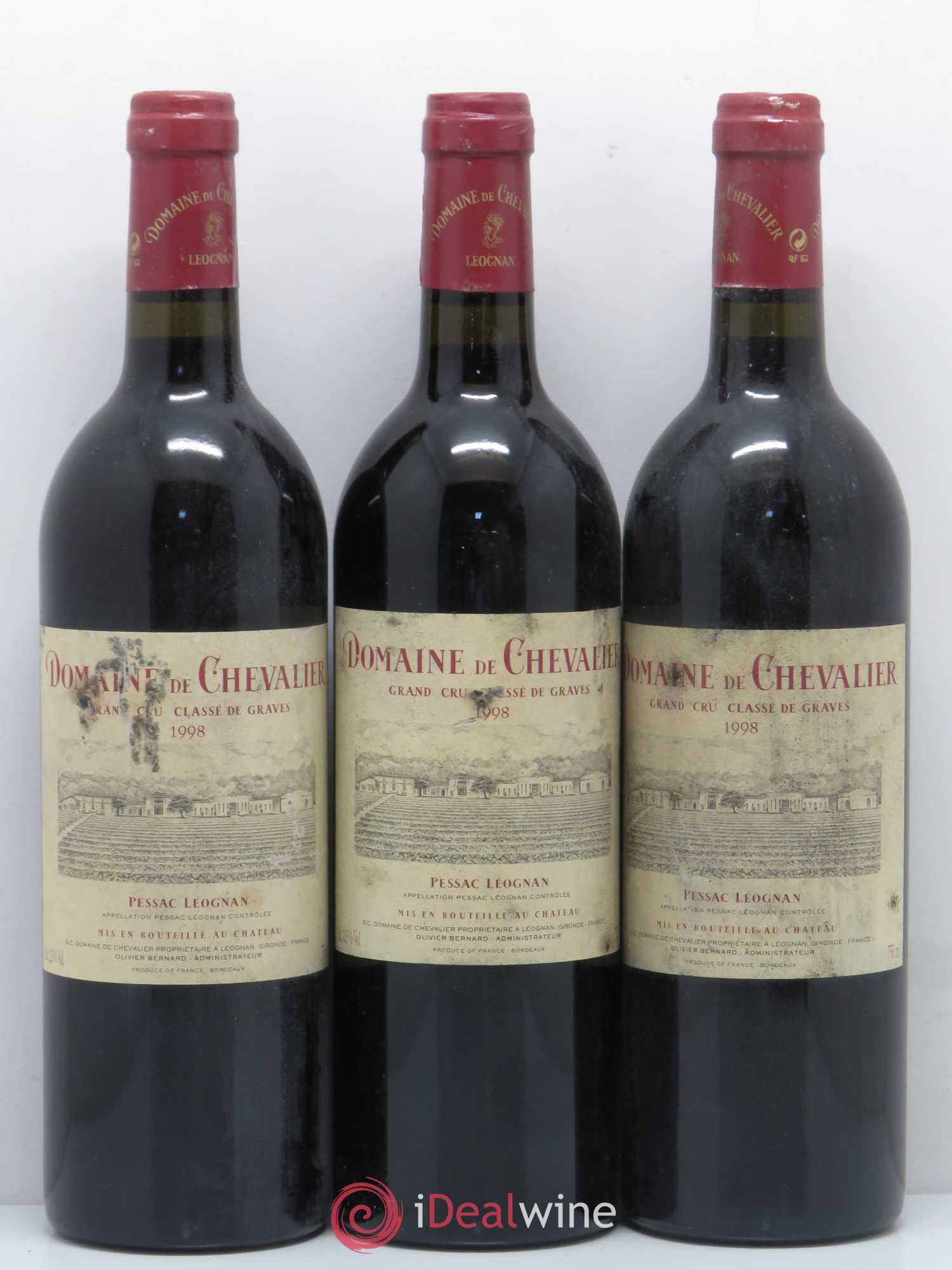 Domaine de Chevalier Cru Classé de Graves 1998 - Lot de 12 bouteilles - 2
