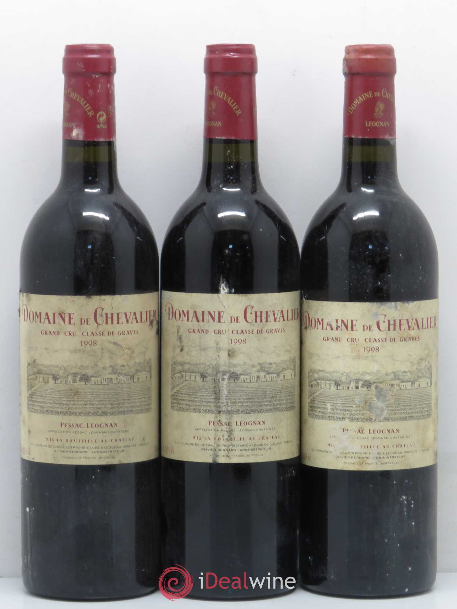 Domaine de Chevalier Cru Classé de Graves 1998 - Lot de 12 bouteilles - 3