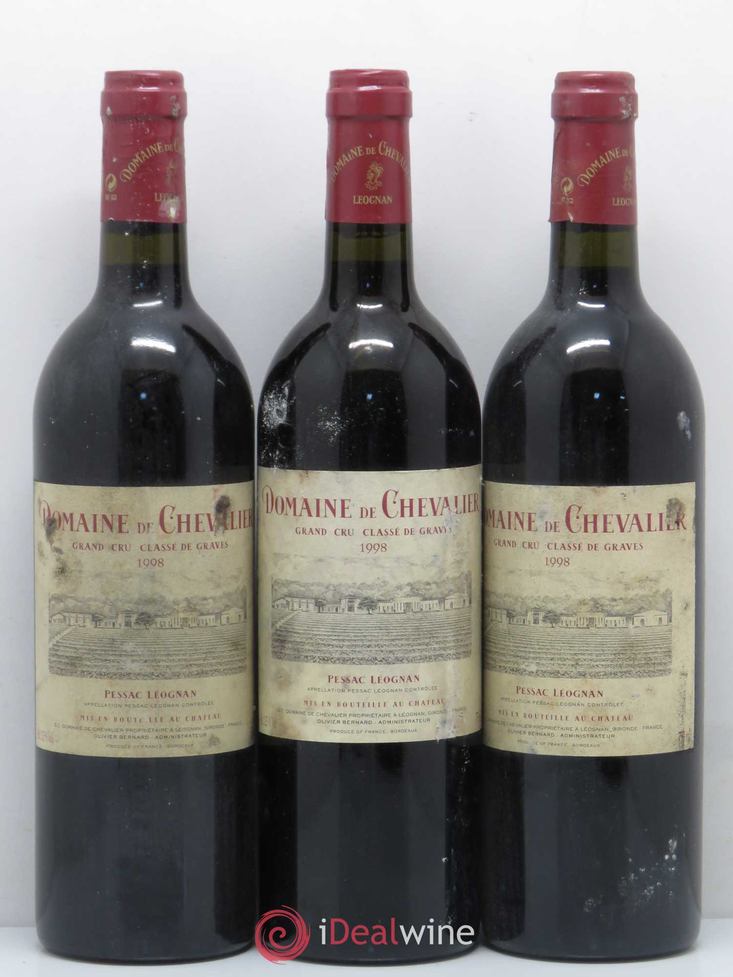 Domaine de Chevalier Cru Classé de Graves 1998 - Lot de 12 bouteilles - 4