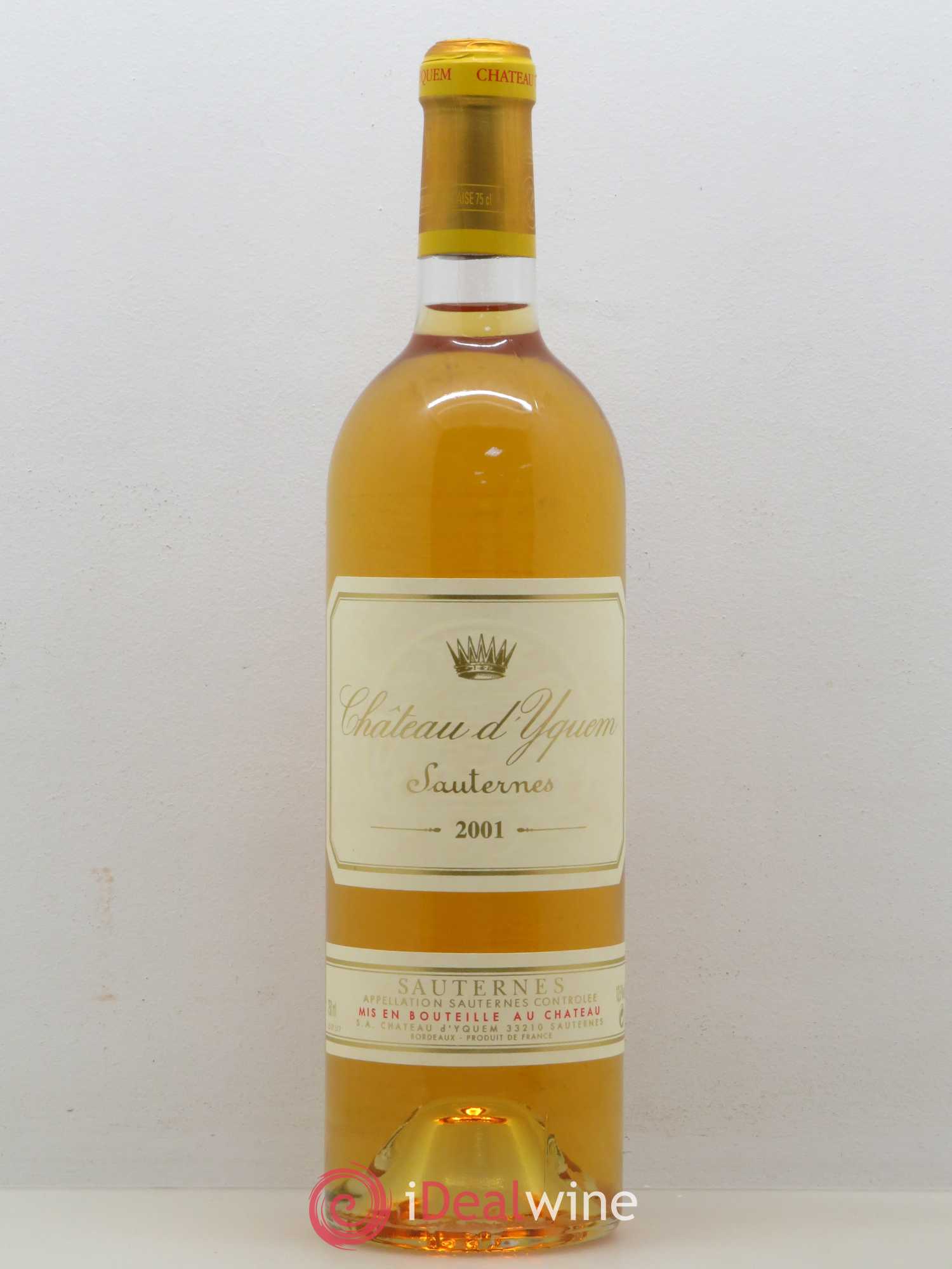Château d' Yquem 1er Cru Classé Supérieur 2001 - Lotto di 1 bottiglia - 0