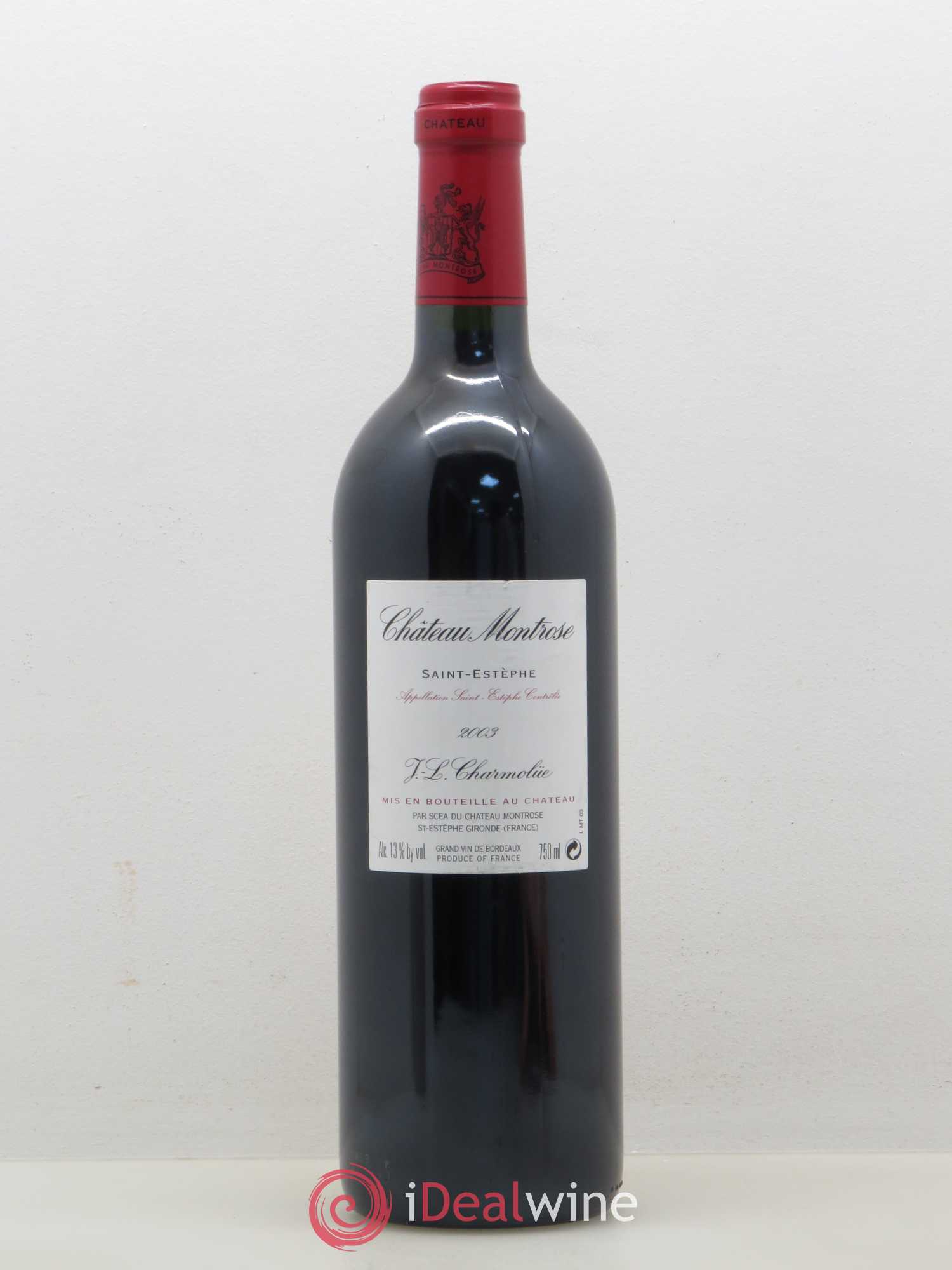 Château Montrose 2ème Grand Cru Classé 2003 - Lot de 1 bouteille - 1