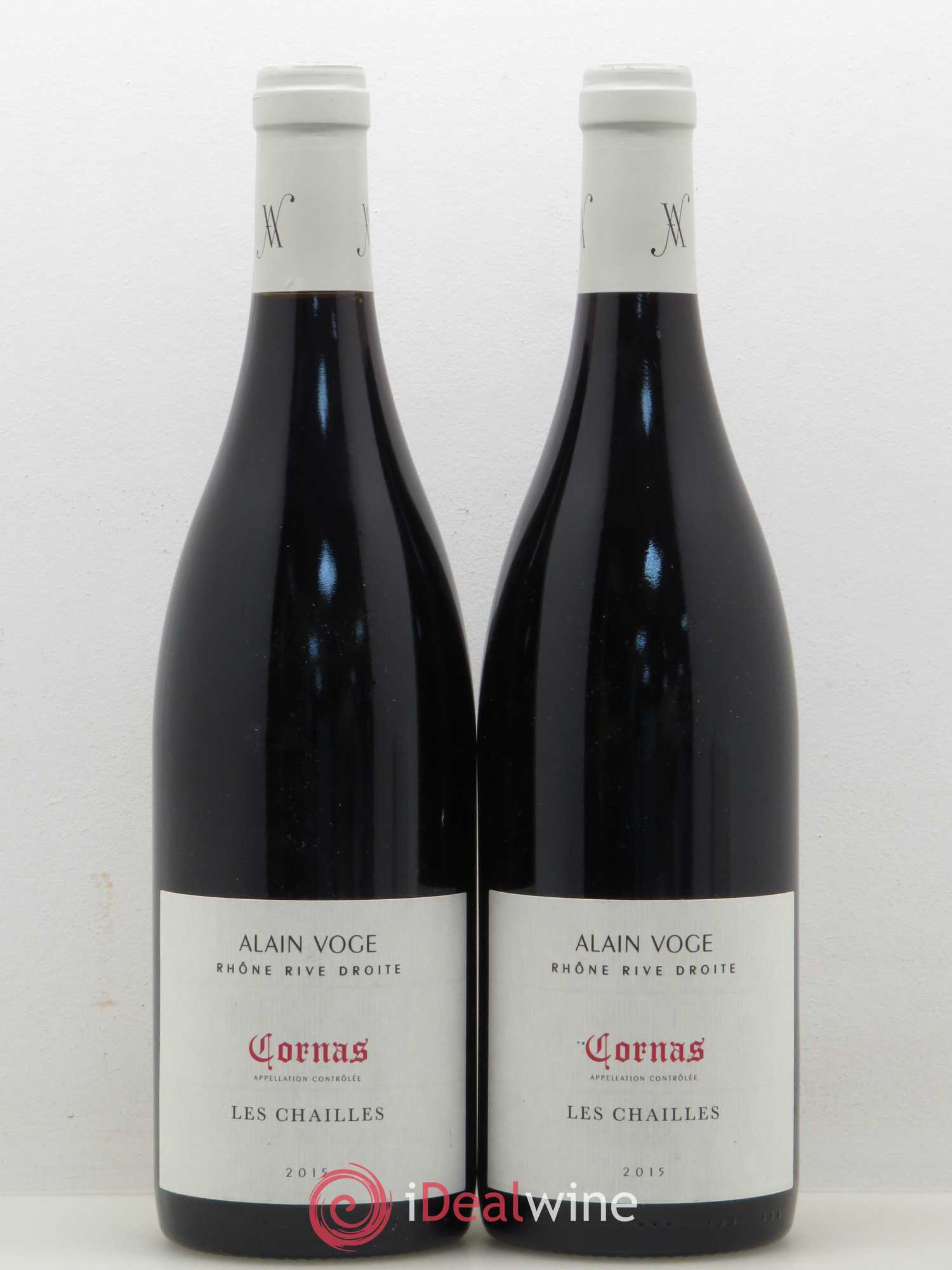 Cornas Les Chailles Alain Voge (Domaine) 2015 - Lot de 2 bouteilles - 0
