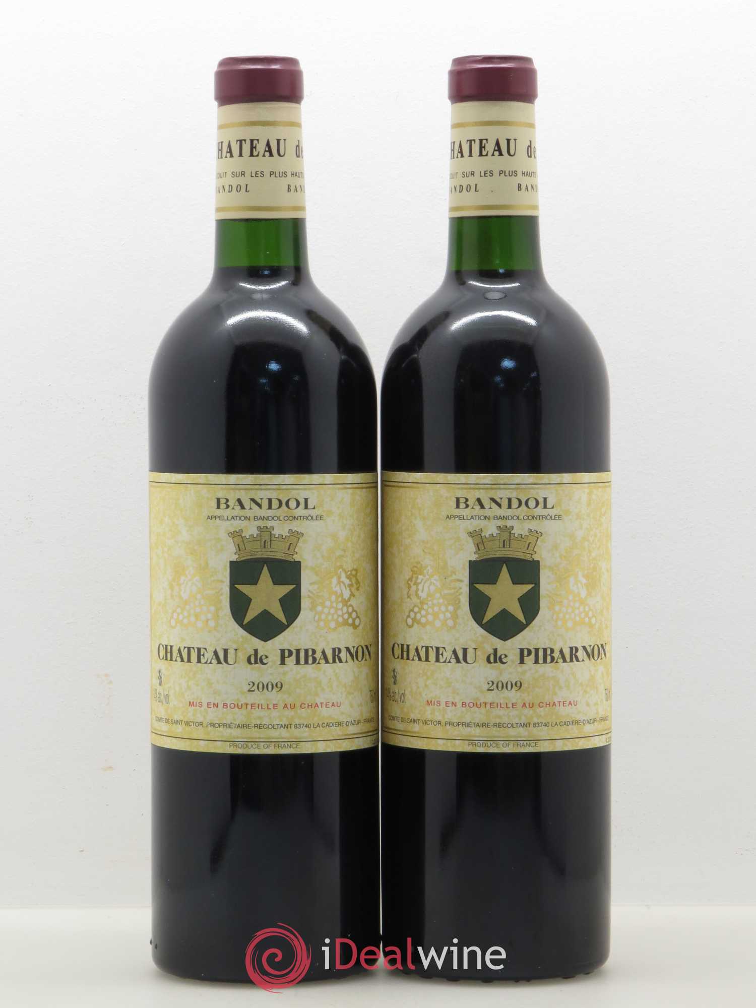 Bandol Château Pibaron 2009 - Posten von 2 Flaschen - 0