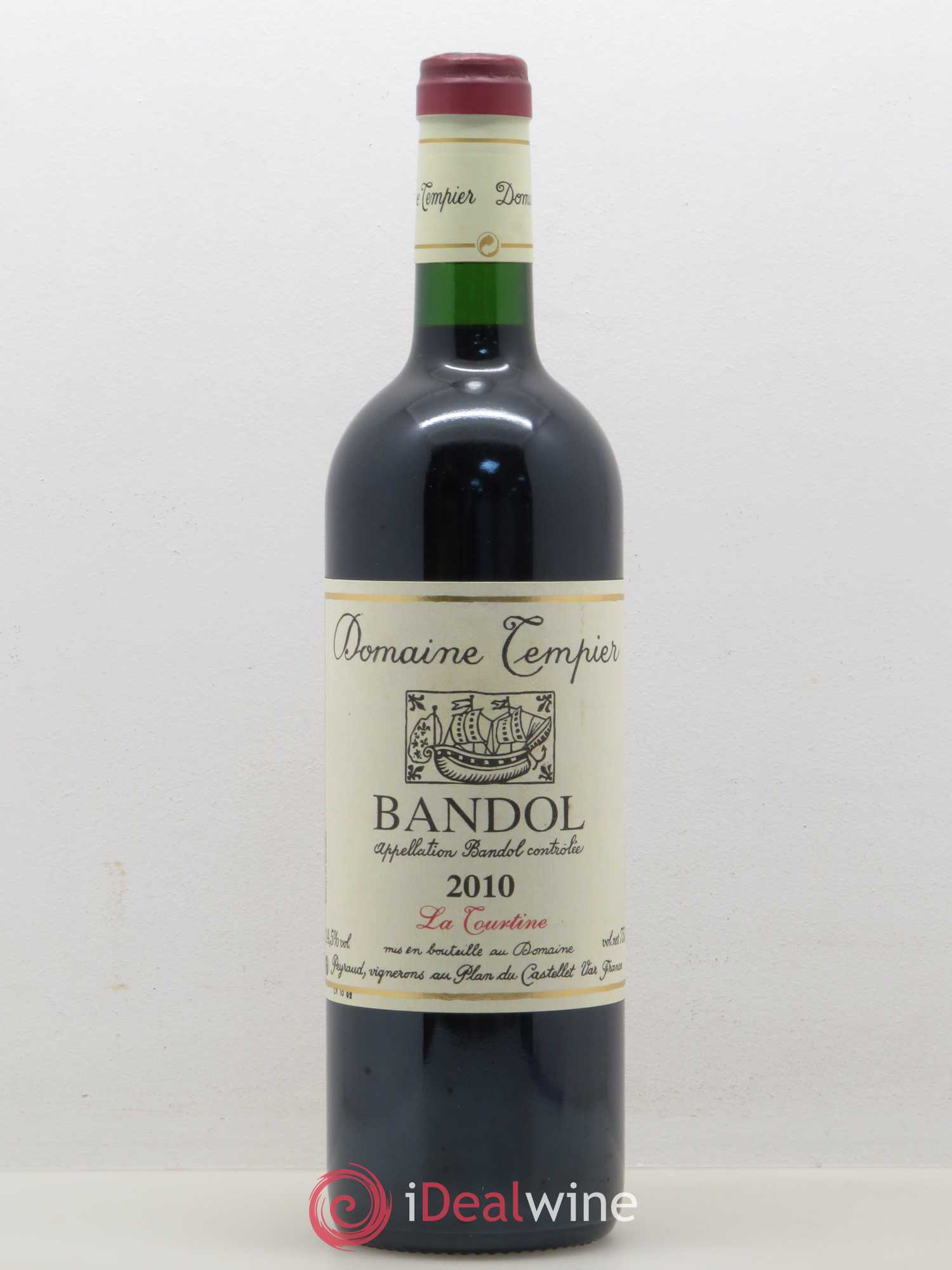 Bandol Domaine Tempier La Tourtine Famille Peyraud 2010 - Lot de 1 bouteille - 0