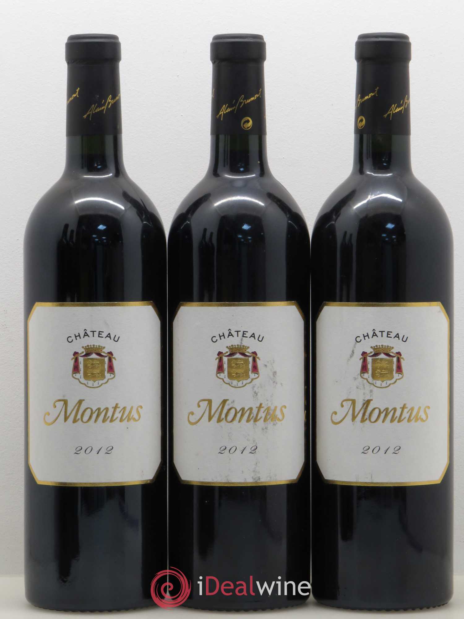 Madiran Château Montus Alain Brumont 2012 - Lot de 5 bouteilles - 1