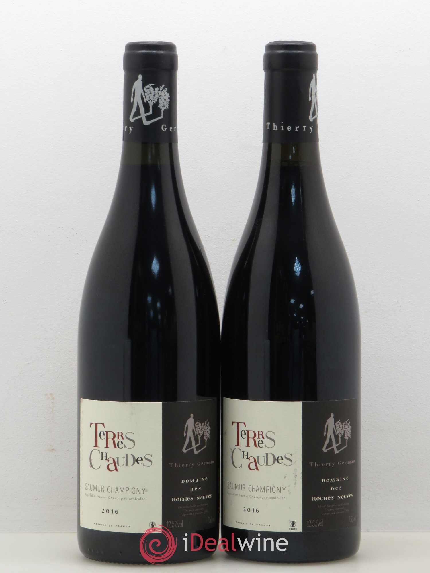 Saumur-Champigny Les Terres Chaudes Thierry Germain 2016 - Posten von 2 Flaschen - 0