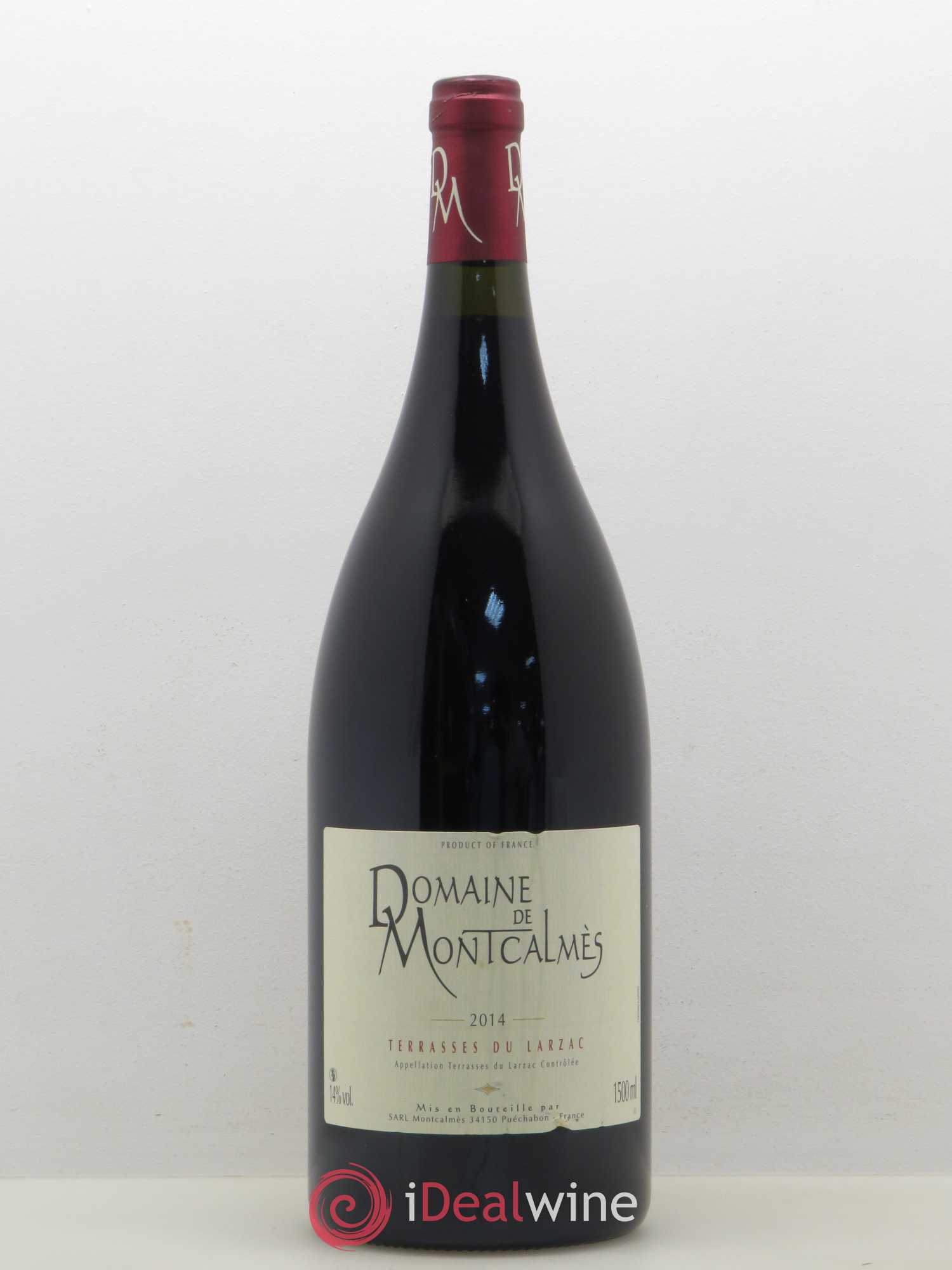 Terrasses du Larzac Domaine de Montcalmès Frédéric Pourtalié 2014 - Lot de 1 magnum - 0
